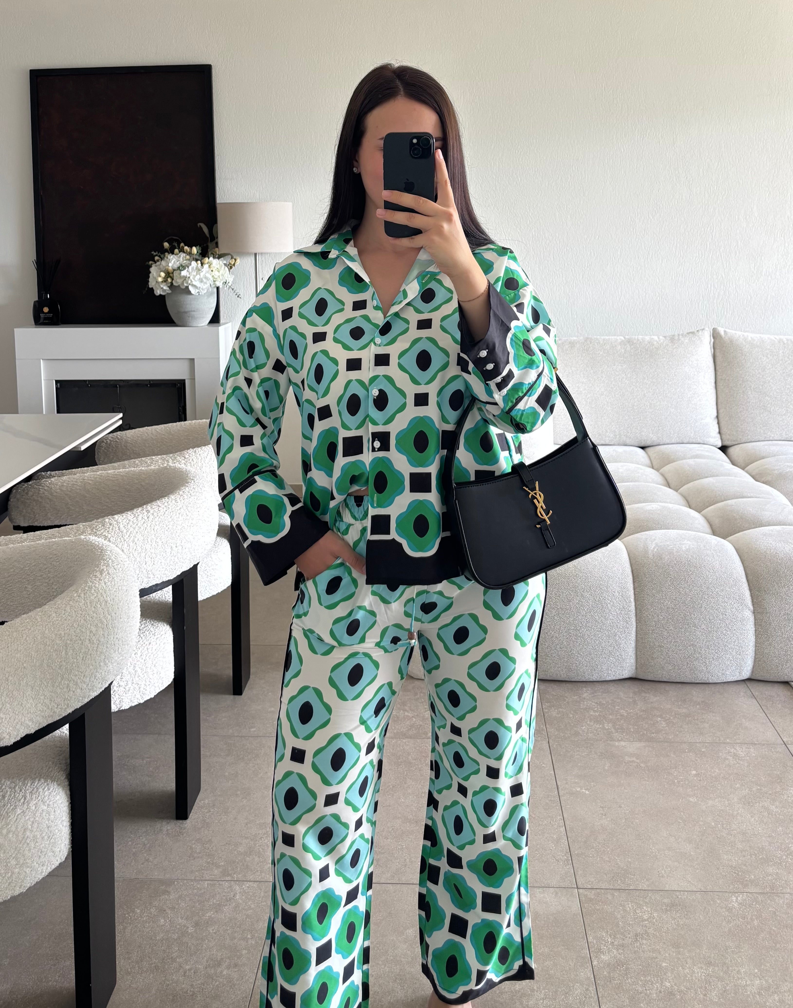 Ensemble satiné taille S/M