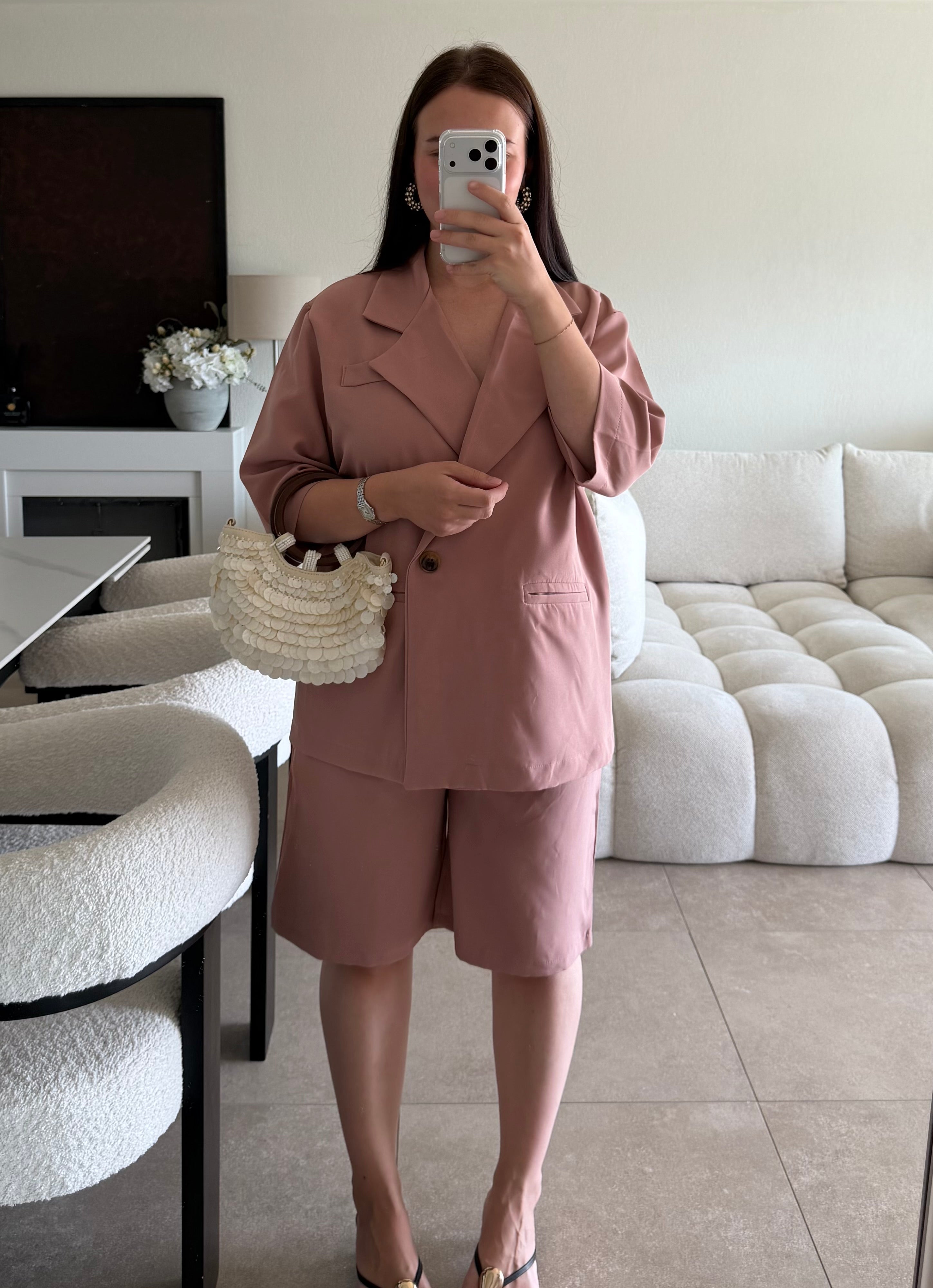 Ensemble (bermuda&blazer) taille S/M/