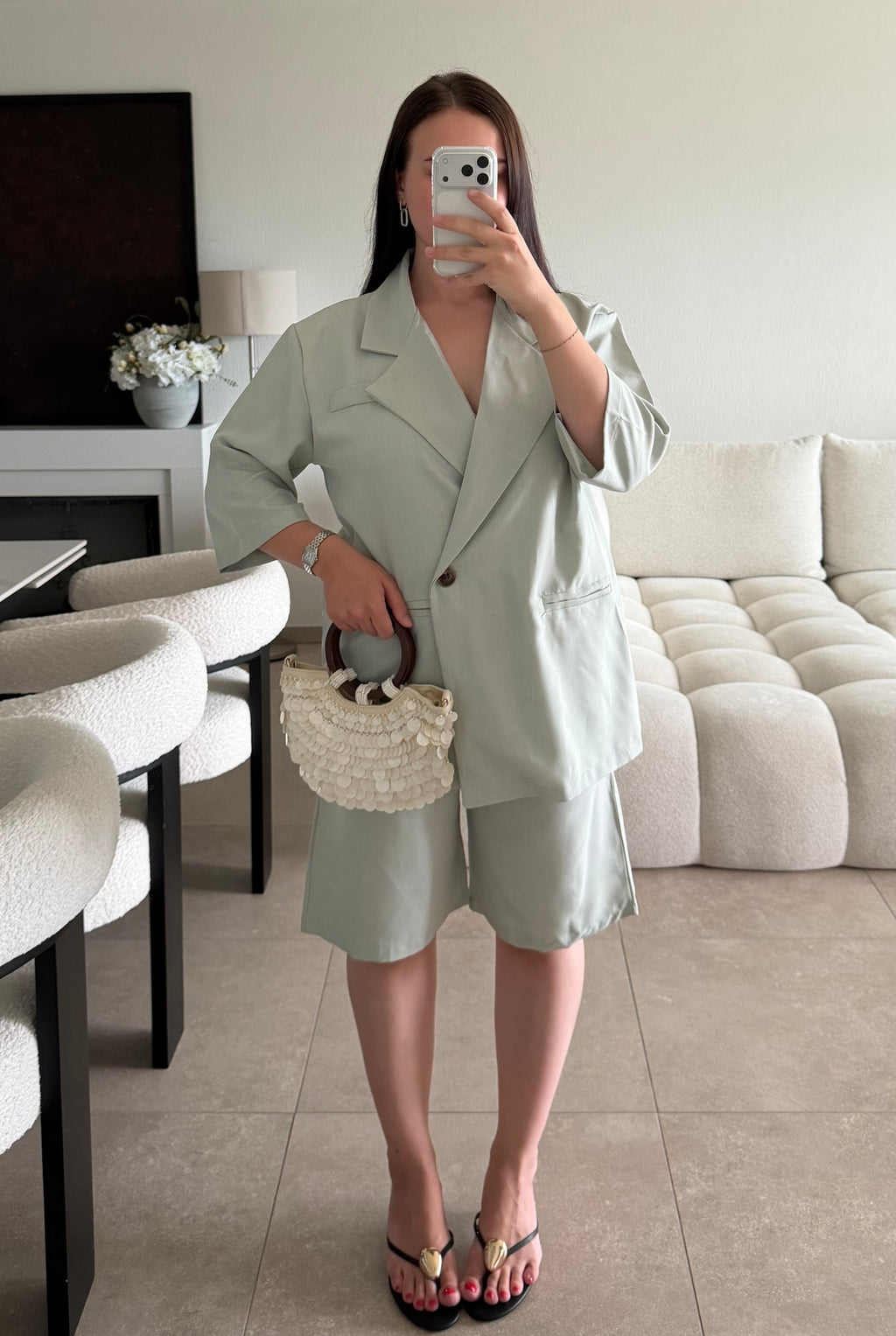 Ensemble (blazer&bermuda) taille S/M