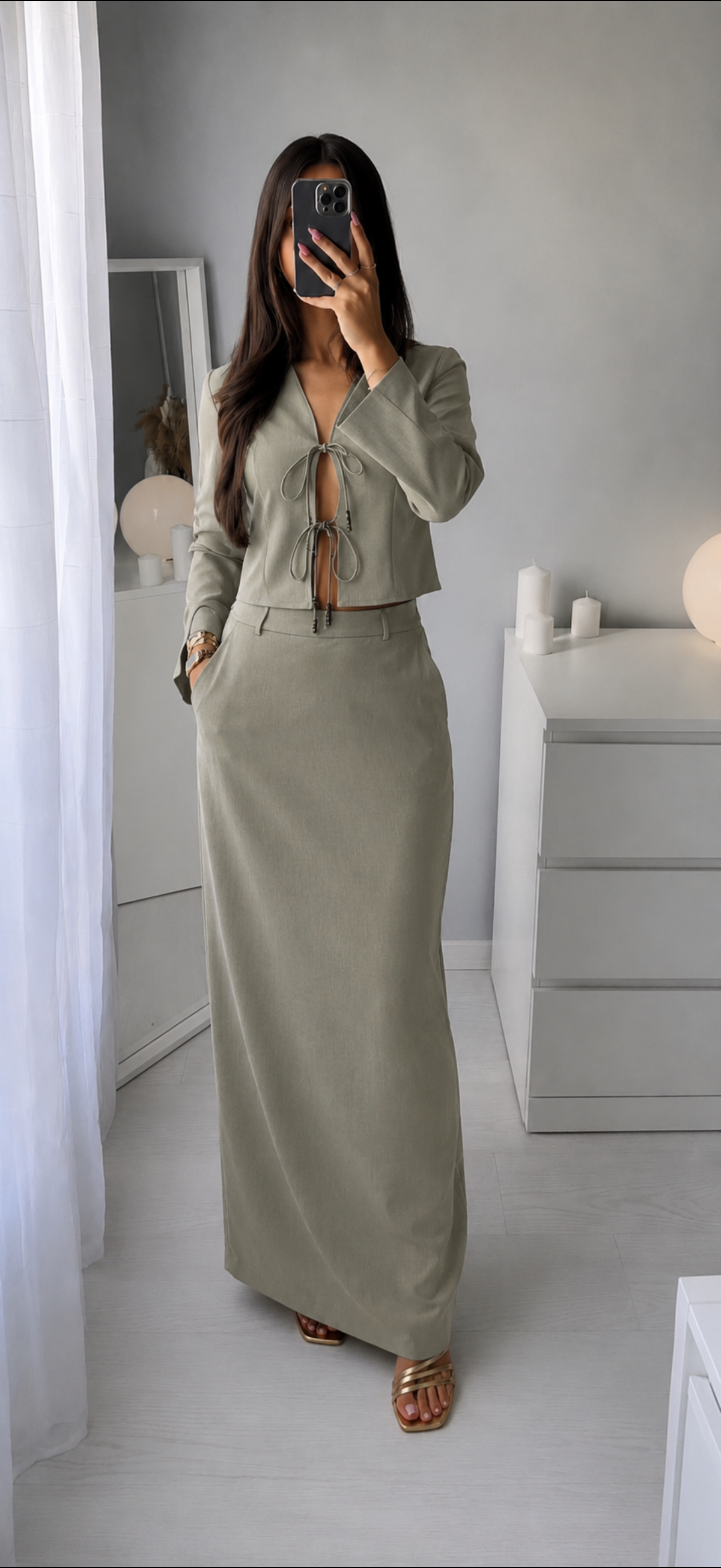 Ensemble jupe&top taille L