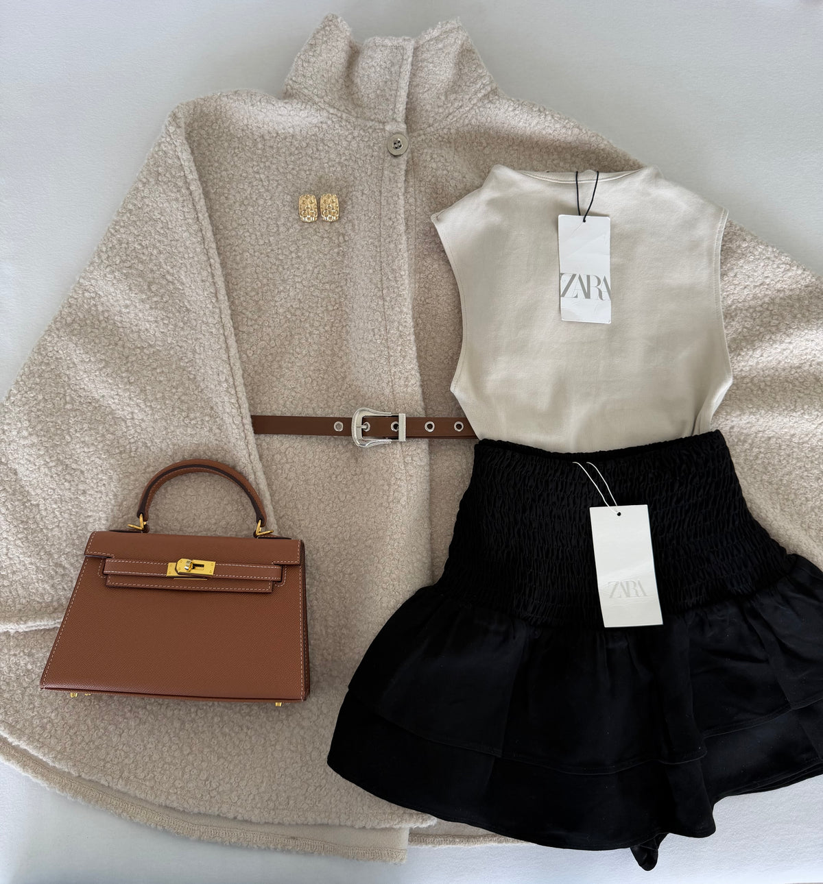 Jupe Zara avec short intégré taille S (neuve)