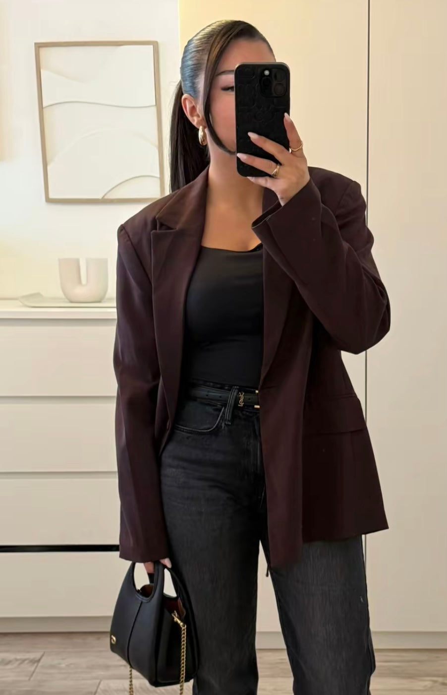 Jeans Zara taille 36 (taille haute)