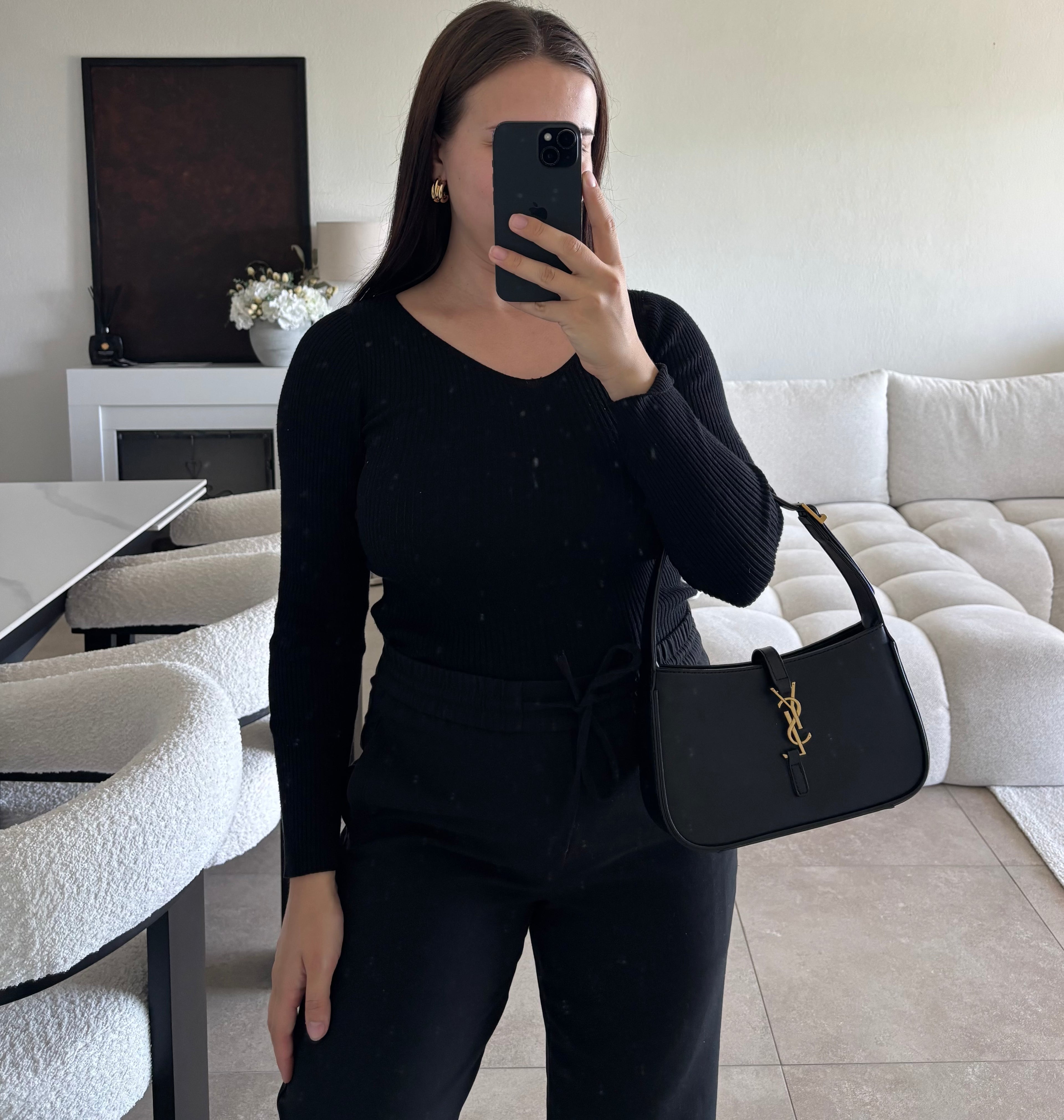 Pantalon noir Pull&Bear taille S