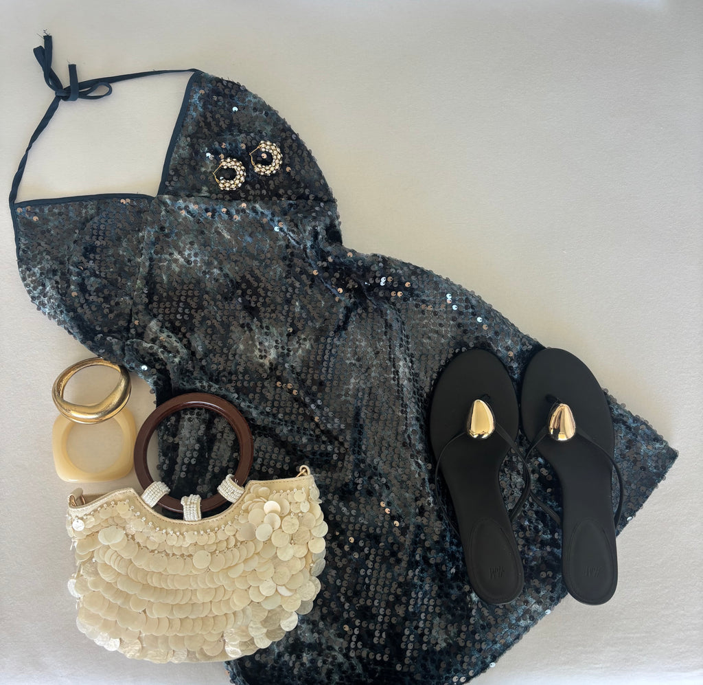 Robe à sequins Zara taille S