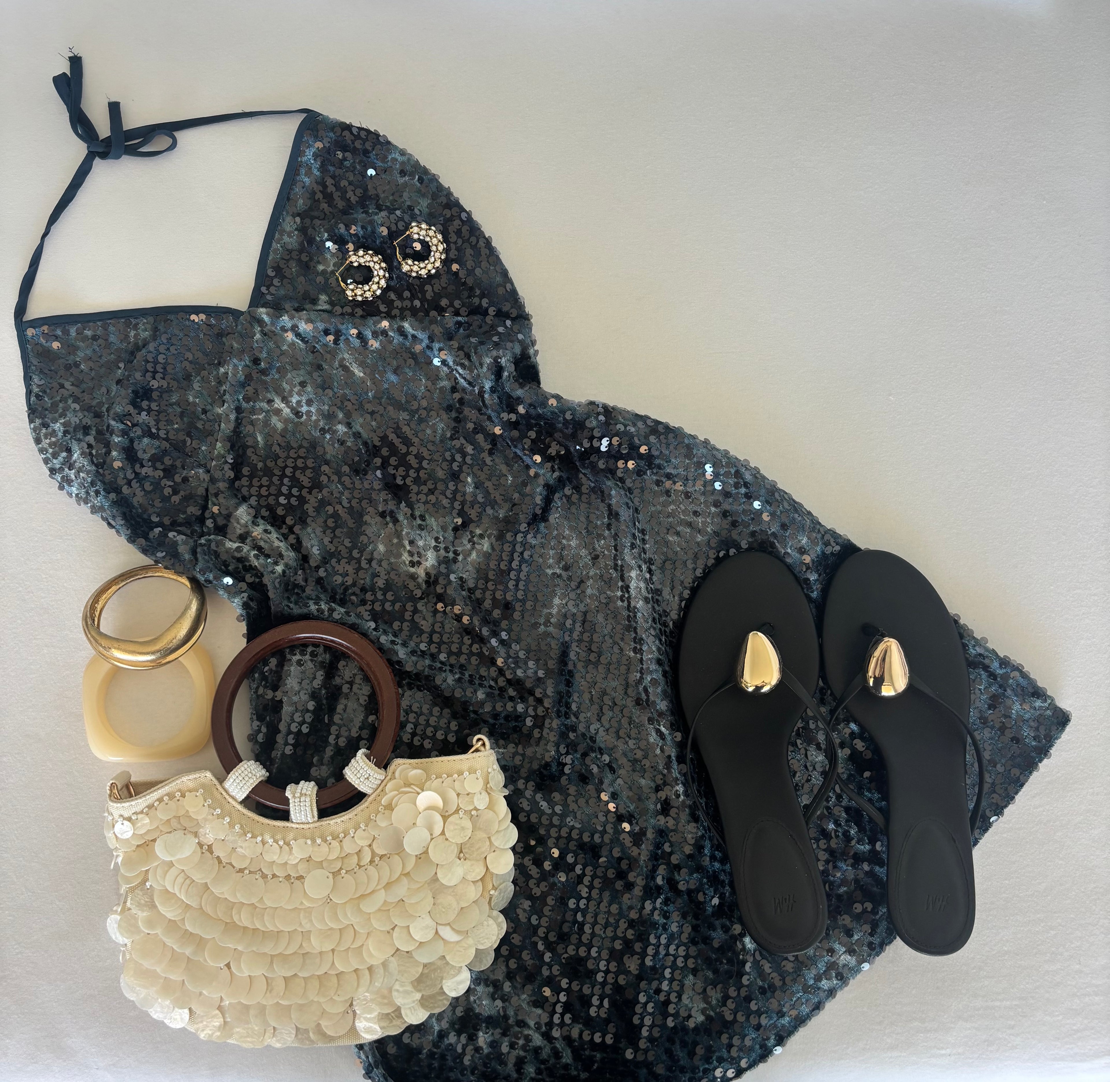 Robe à sequins Zara taille S