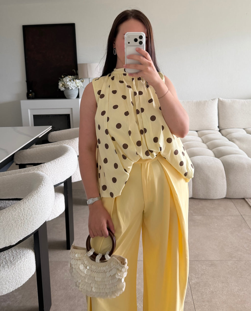Blouse dos ouvert taille S/M