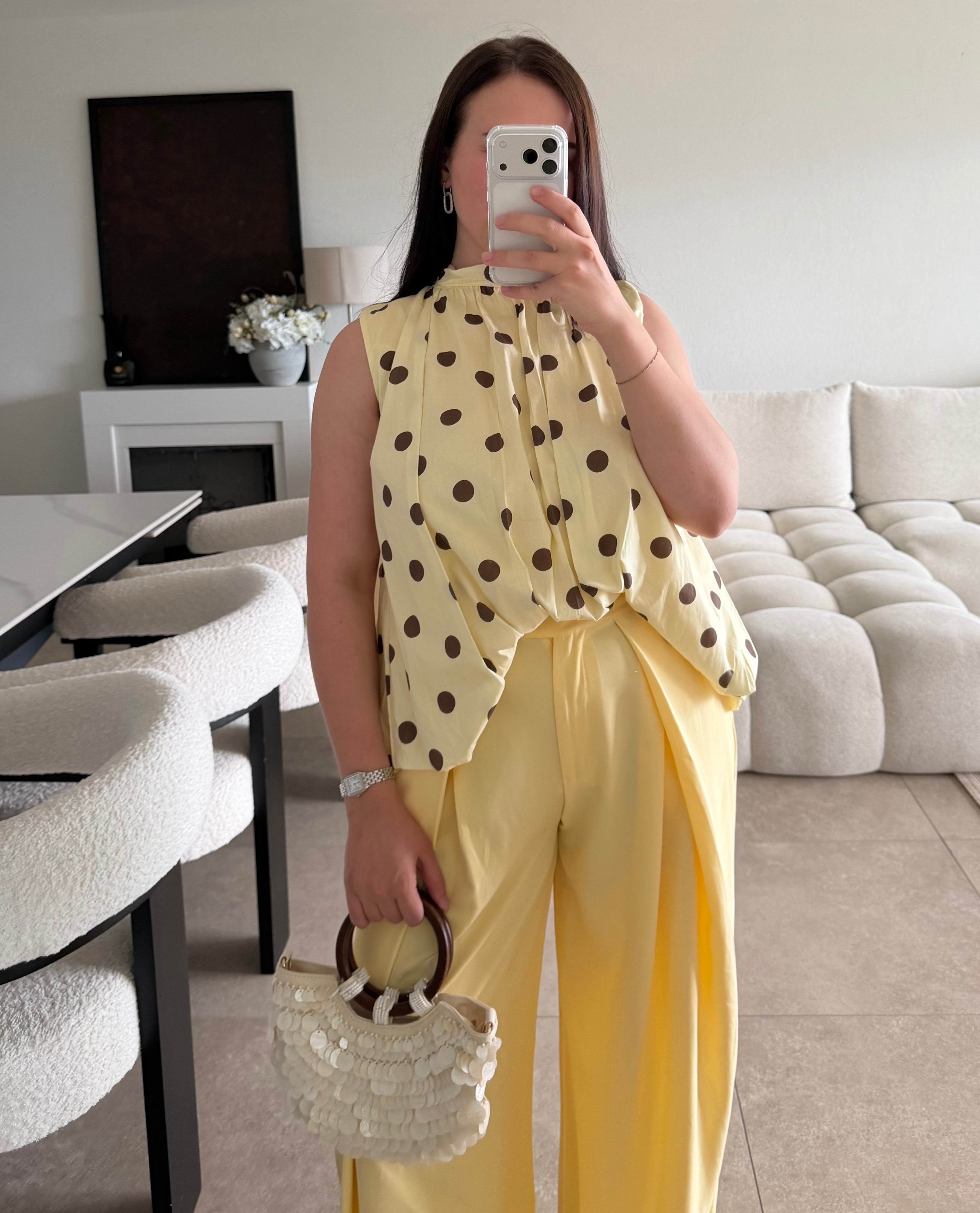 Blouse dos ouvert taille S/M
