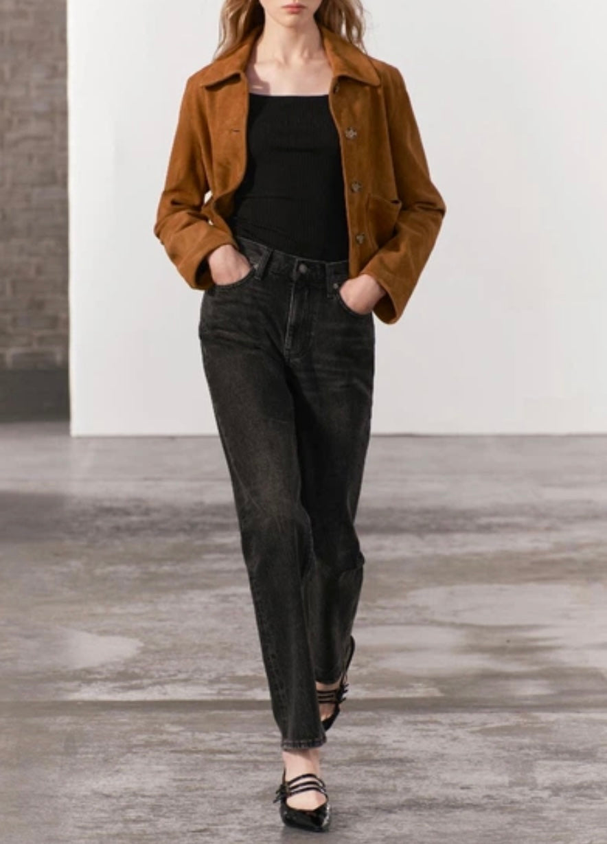 Jeans Zara taille 36 (taille haute)