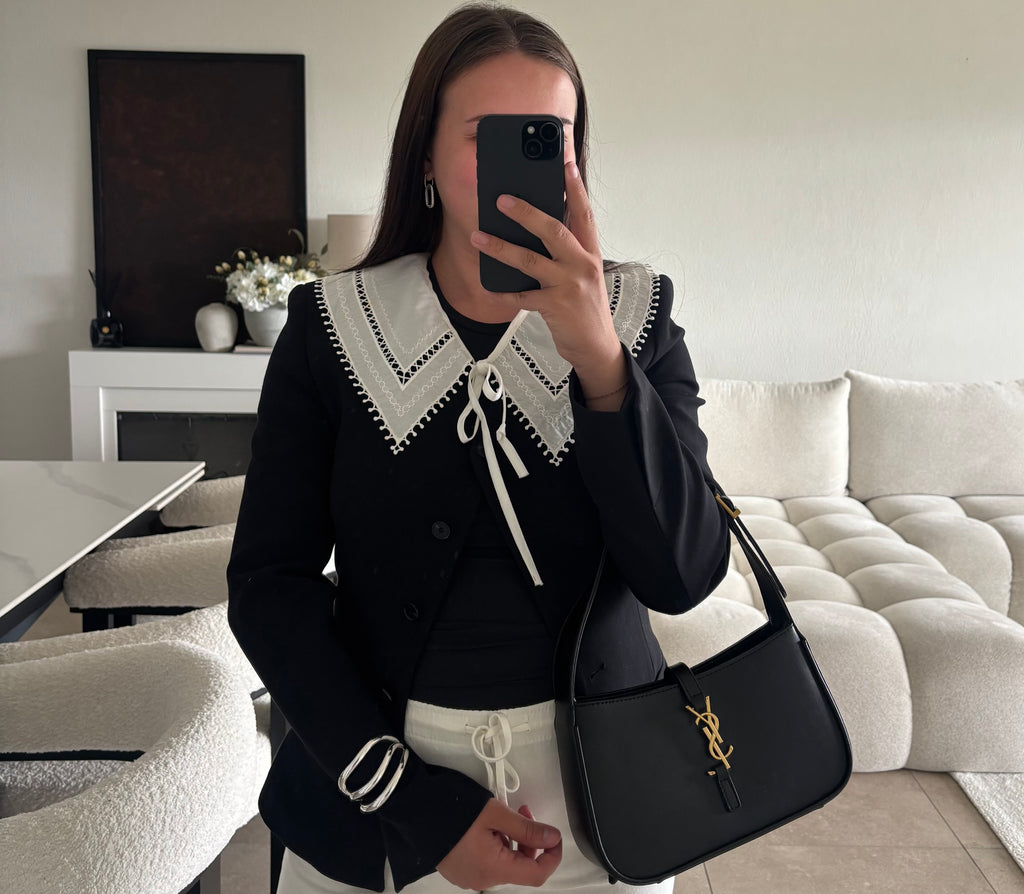 Blazer Zara taille M (le col peut être retiré)