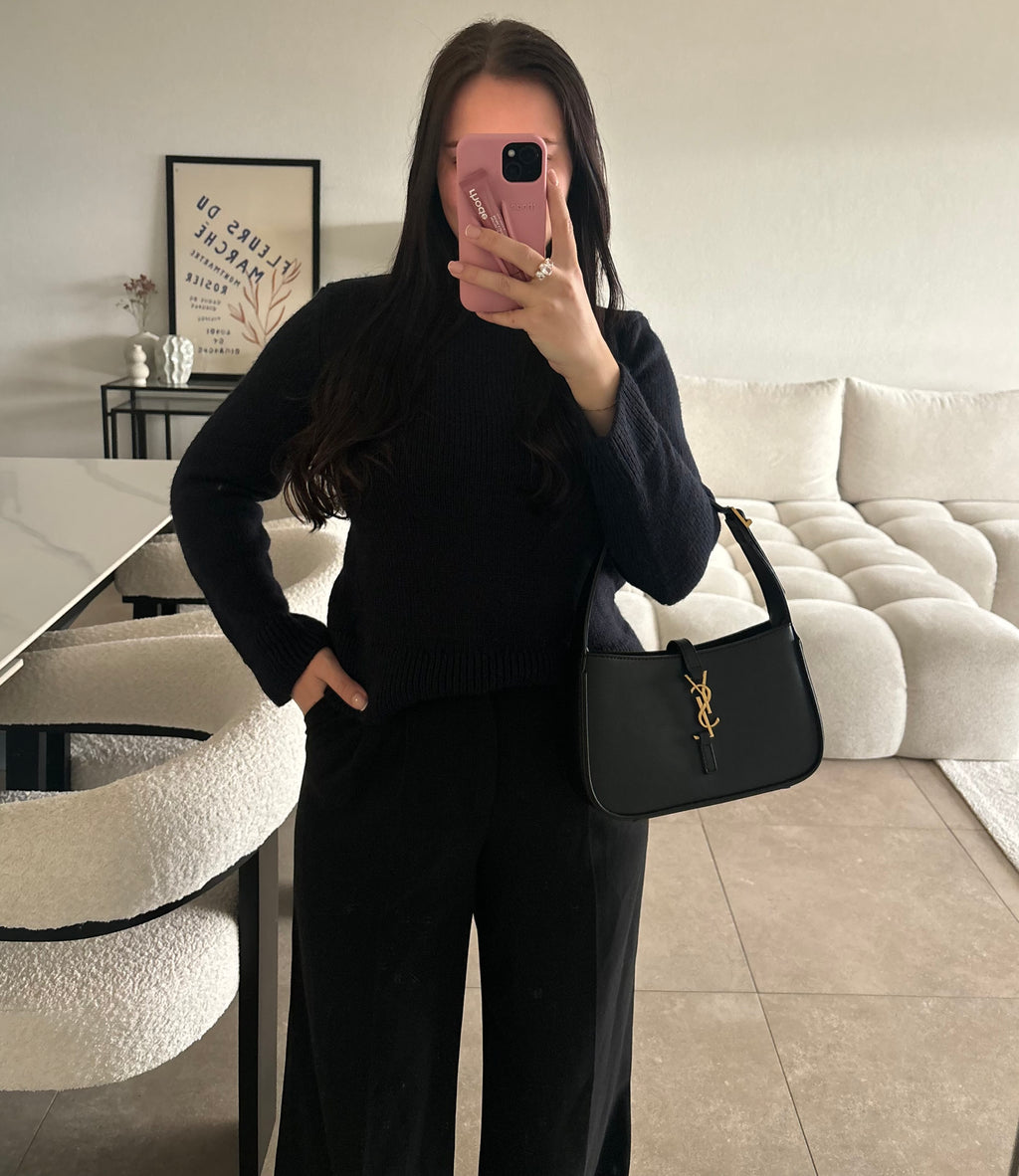 Pull ZARA bleu foncé taille S