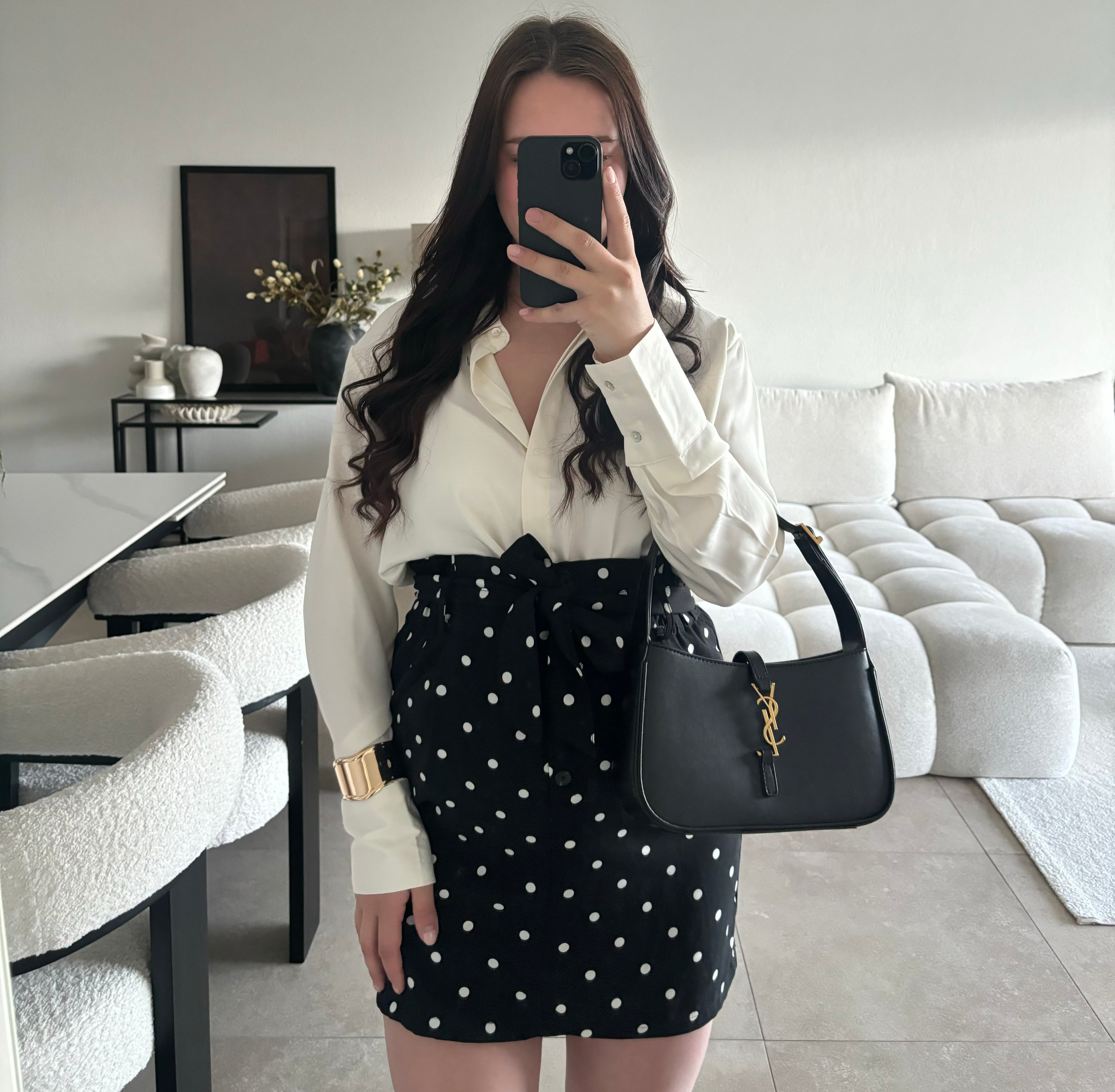 Jupe avec ceinture taille M