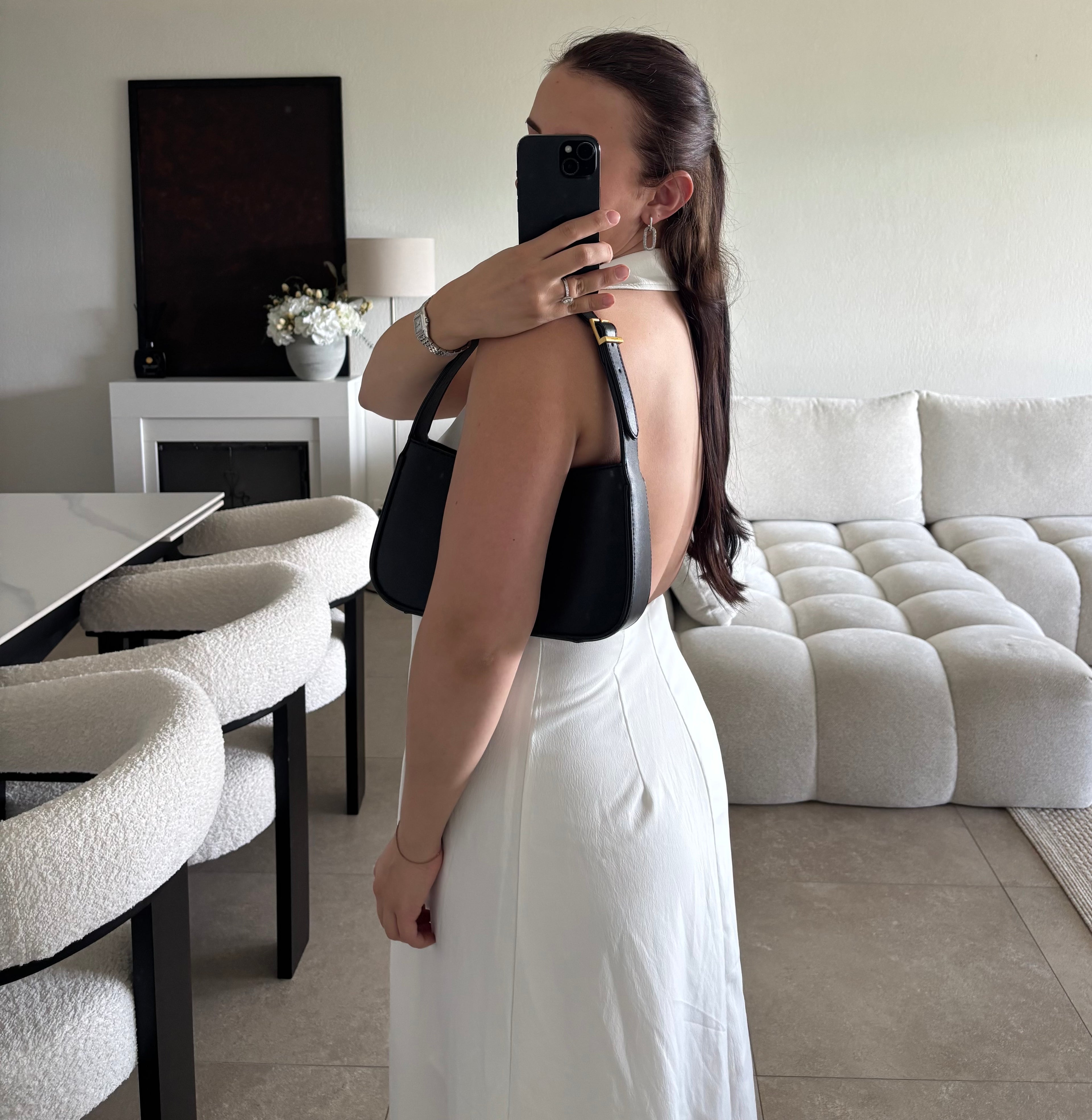 Robe avec dos ouvert taille M