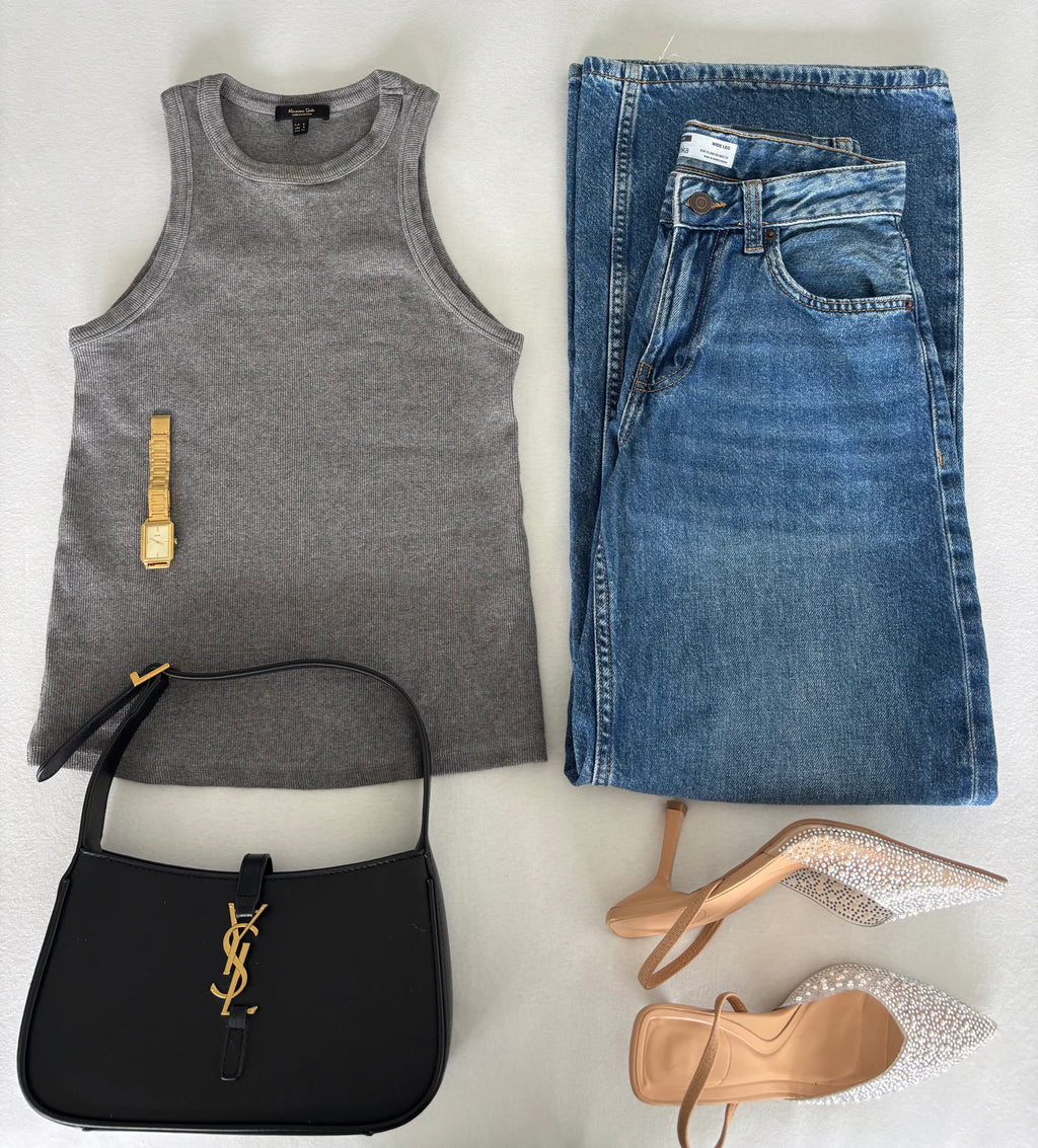 Jeans Bershka WIDE LEG taille 32