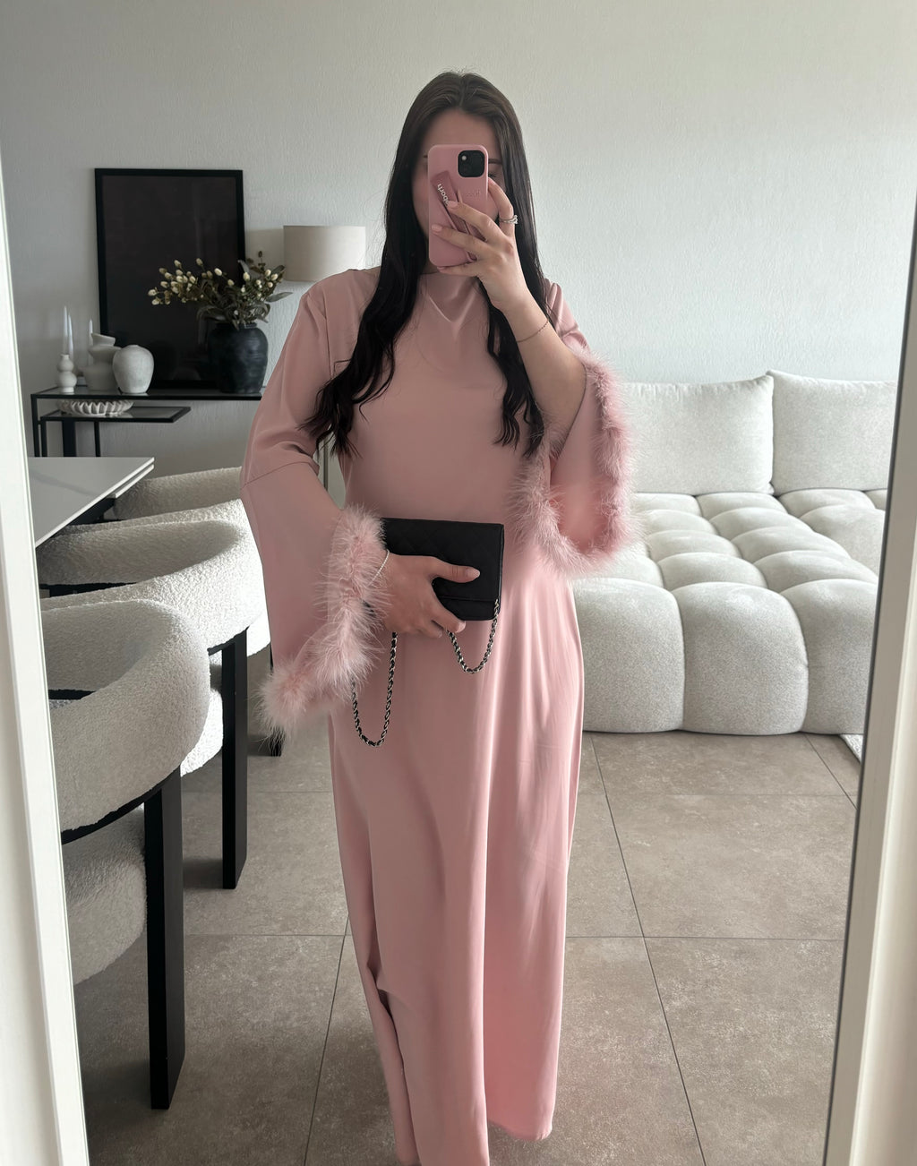 Robe taille unique (se noue au dos)