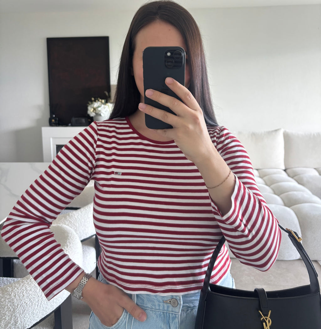 Haut rayé Tommy Jeans taille M