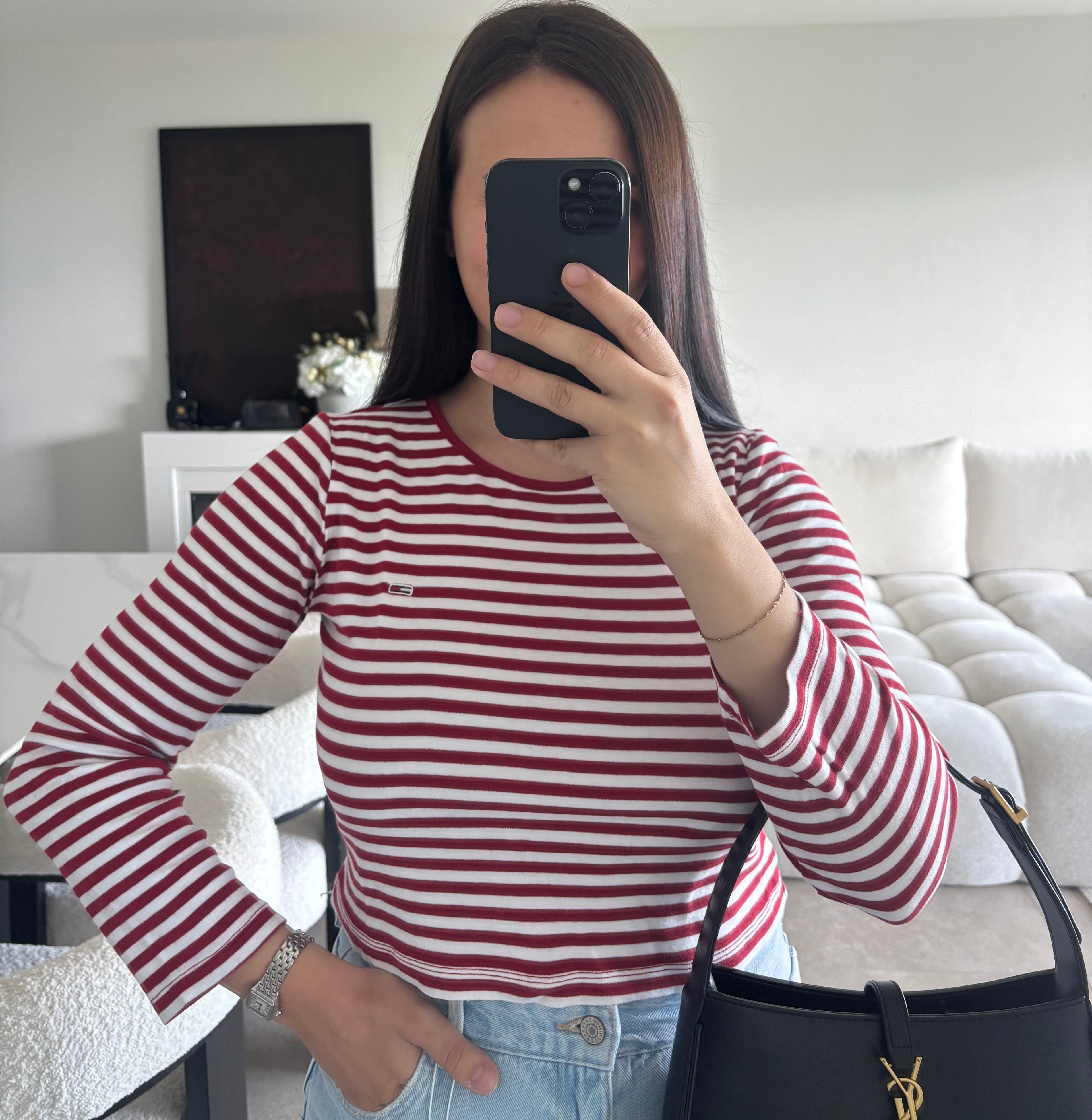 Haut rayé Tommy Jeans taille M