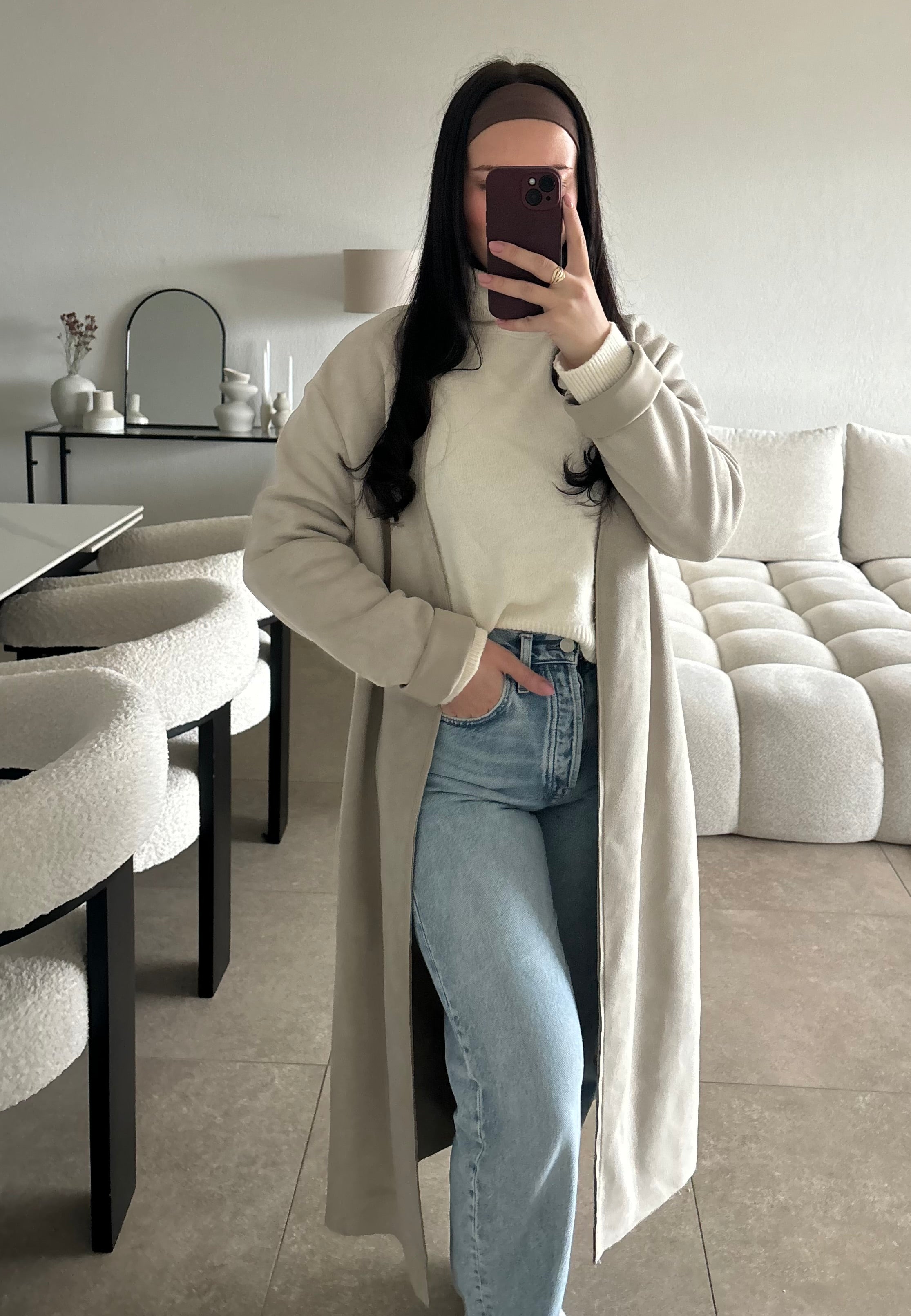 Manteau en daim ZARA taille XS (peut aller pour un S/M)