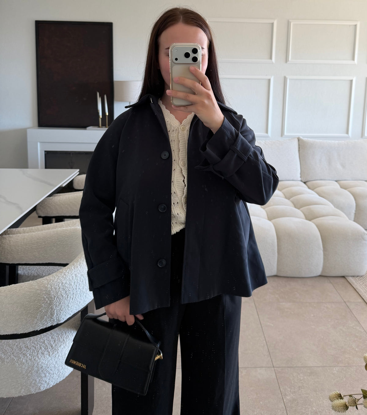 Veste bleu foncée H&M taille 36