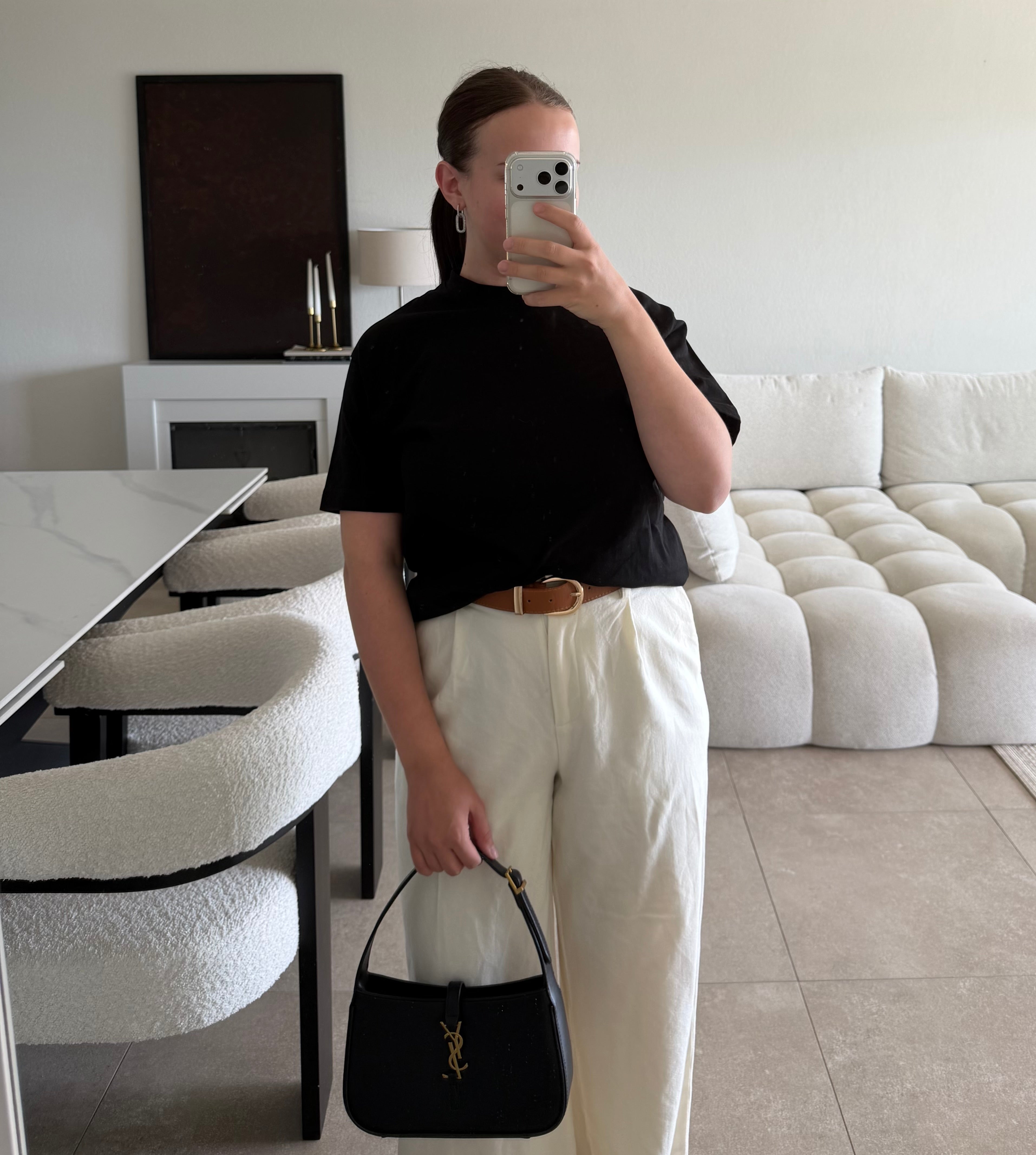 T-shirt basic Zara taille S