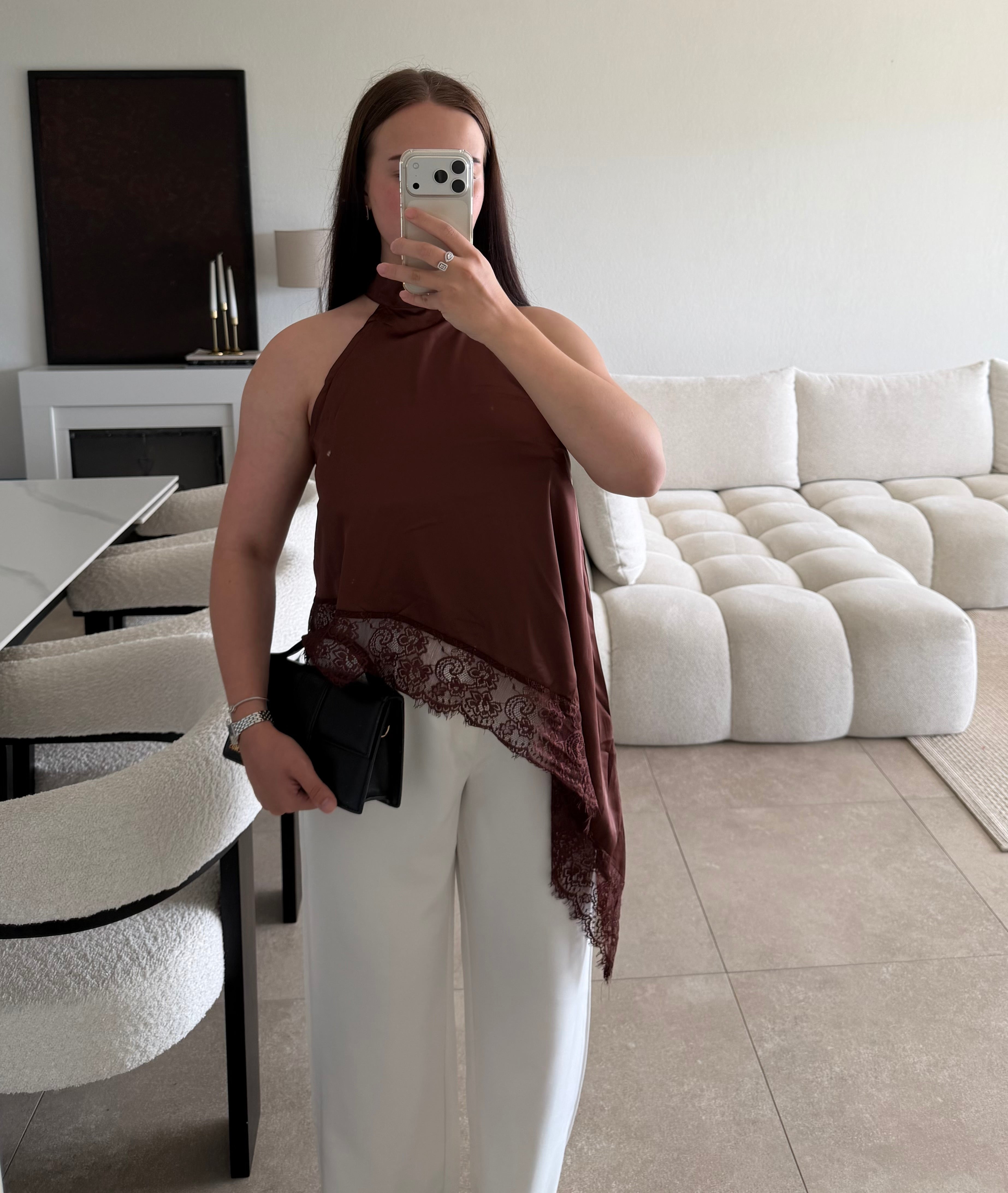 Haut dentelle taille unique (S/M/L)