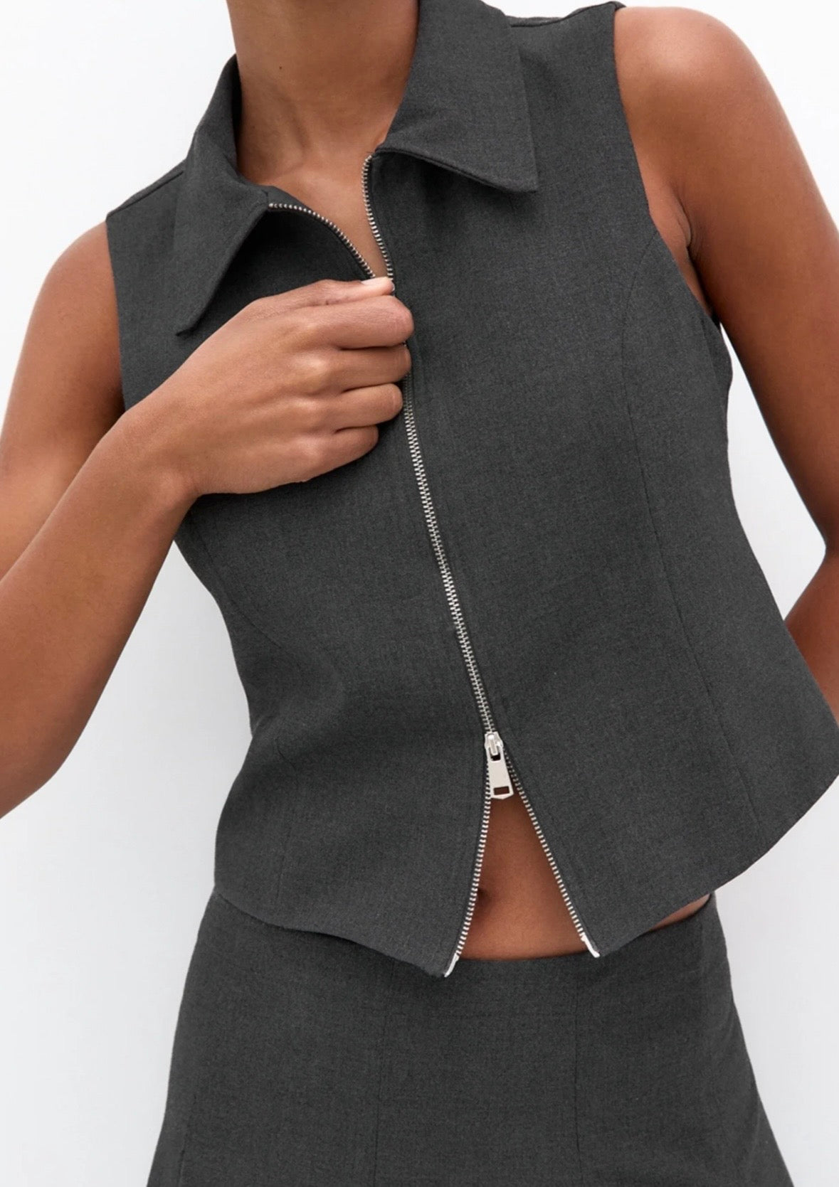 Haut Pull&Bear taille M (⚠️fermeture éclair)