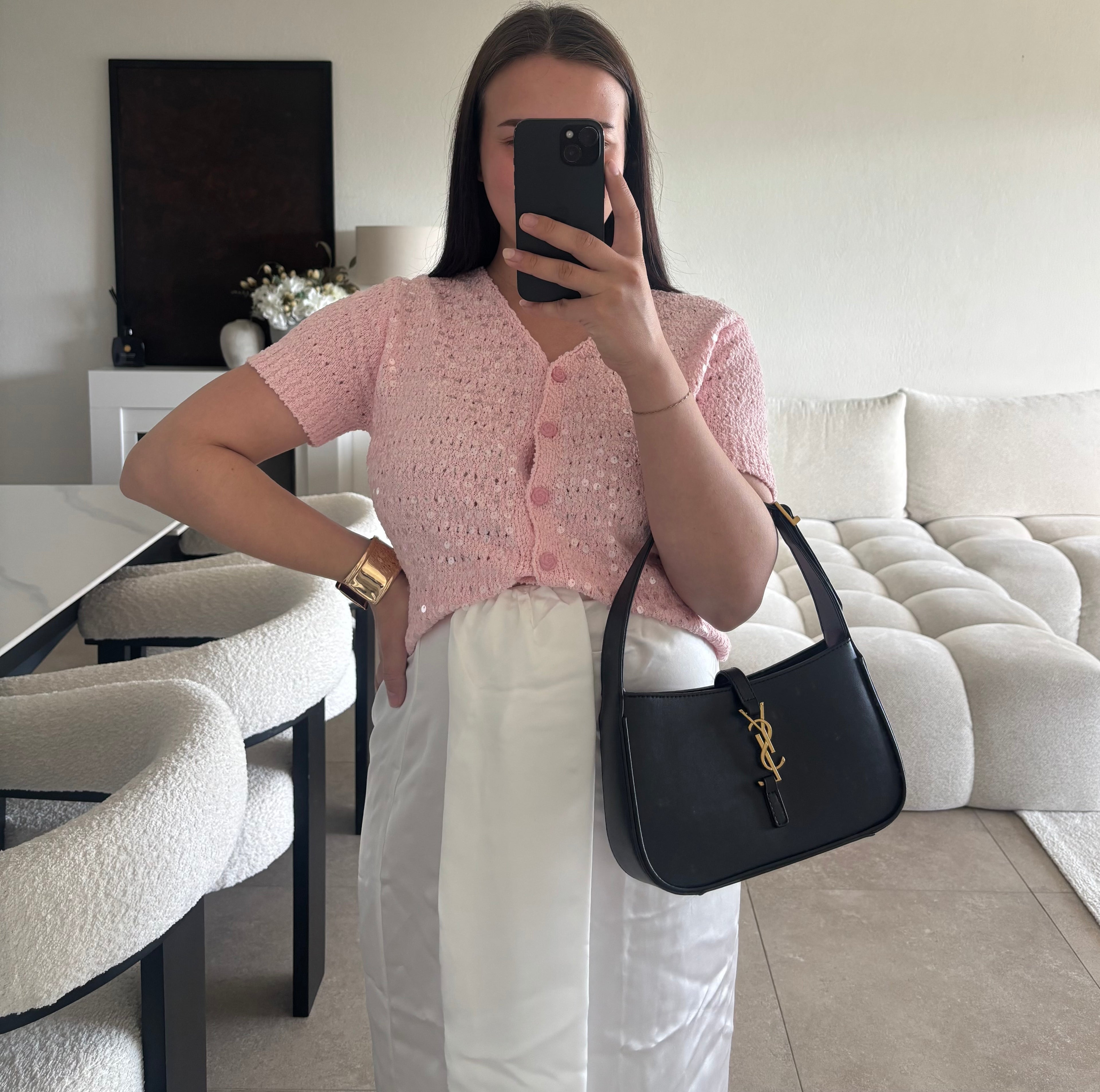 Jupe satinée Zara taille XL