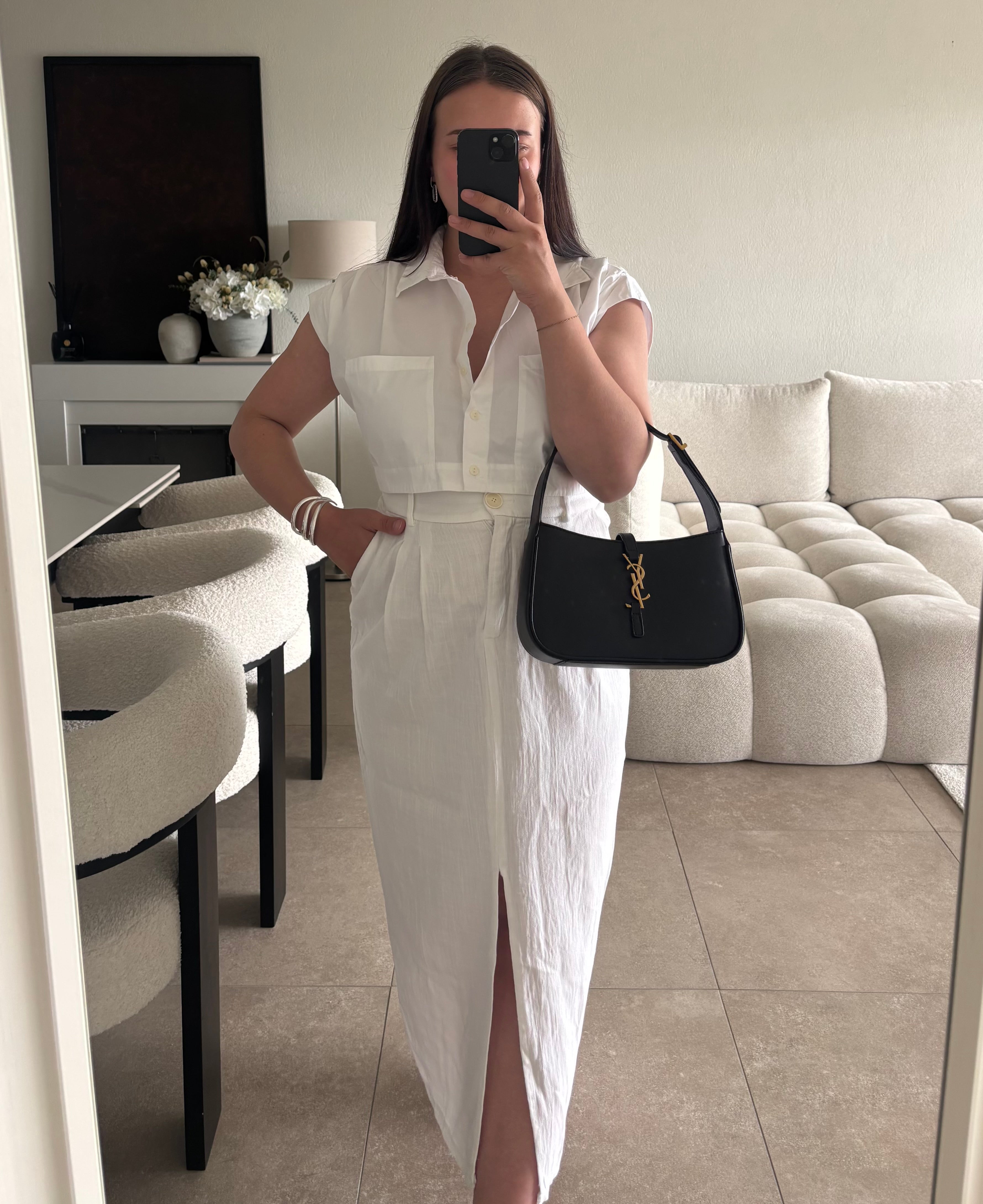 Jupe Zara taille XL (lin&coton)
