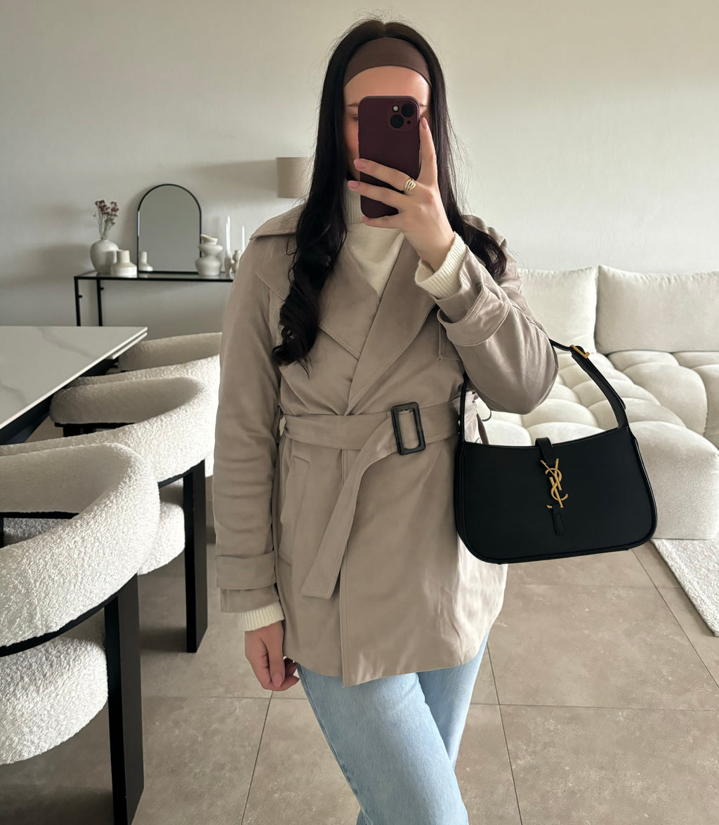 Veste/blazer en daim ZARA taille XS (peut aller pour un S/M)