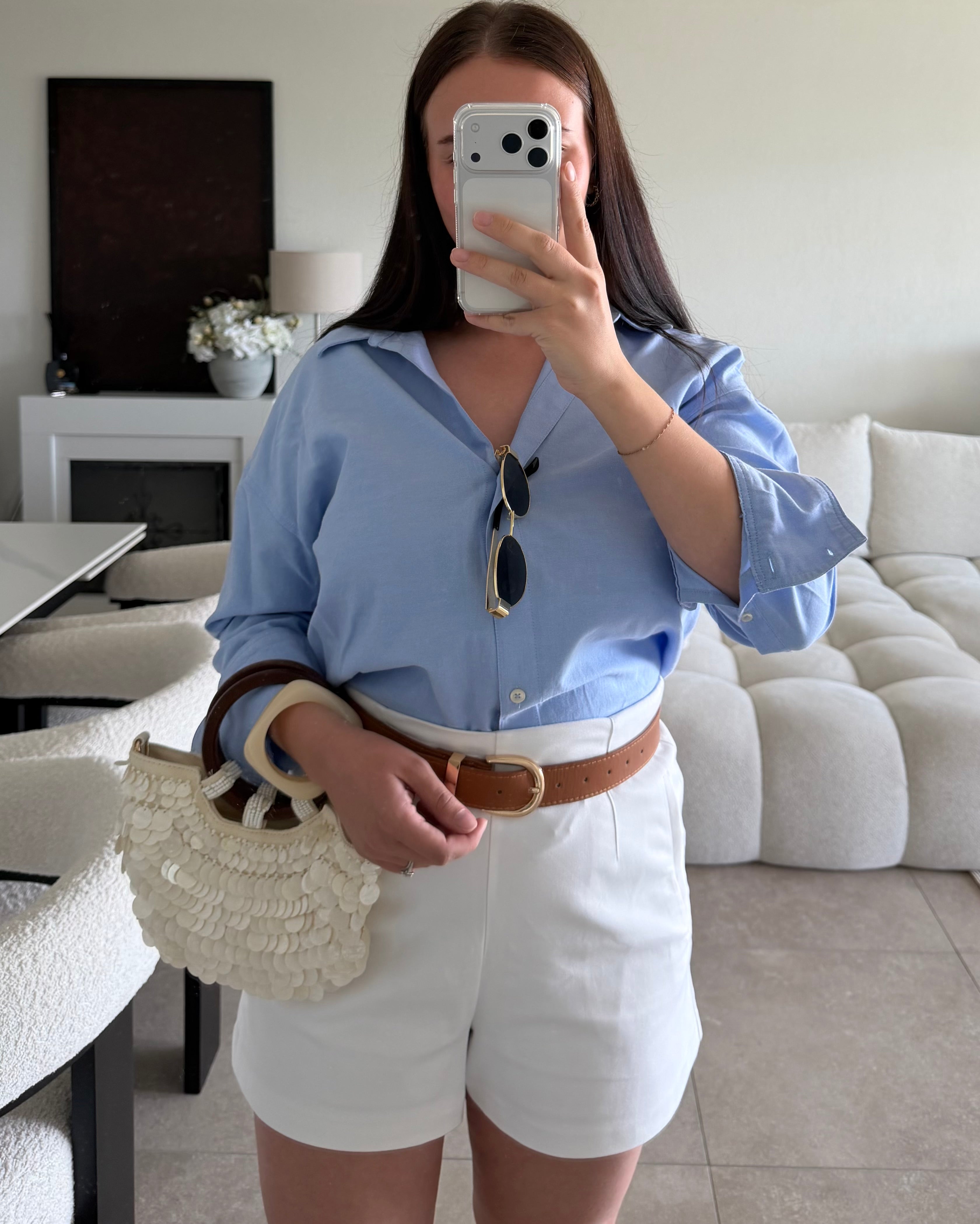Short élégant ZARA taille XL (sans la ceinture)