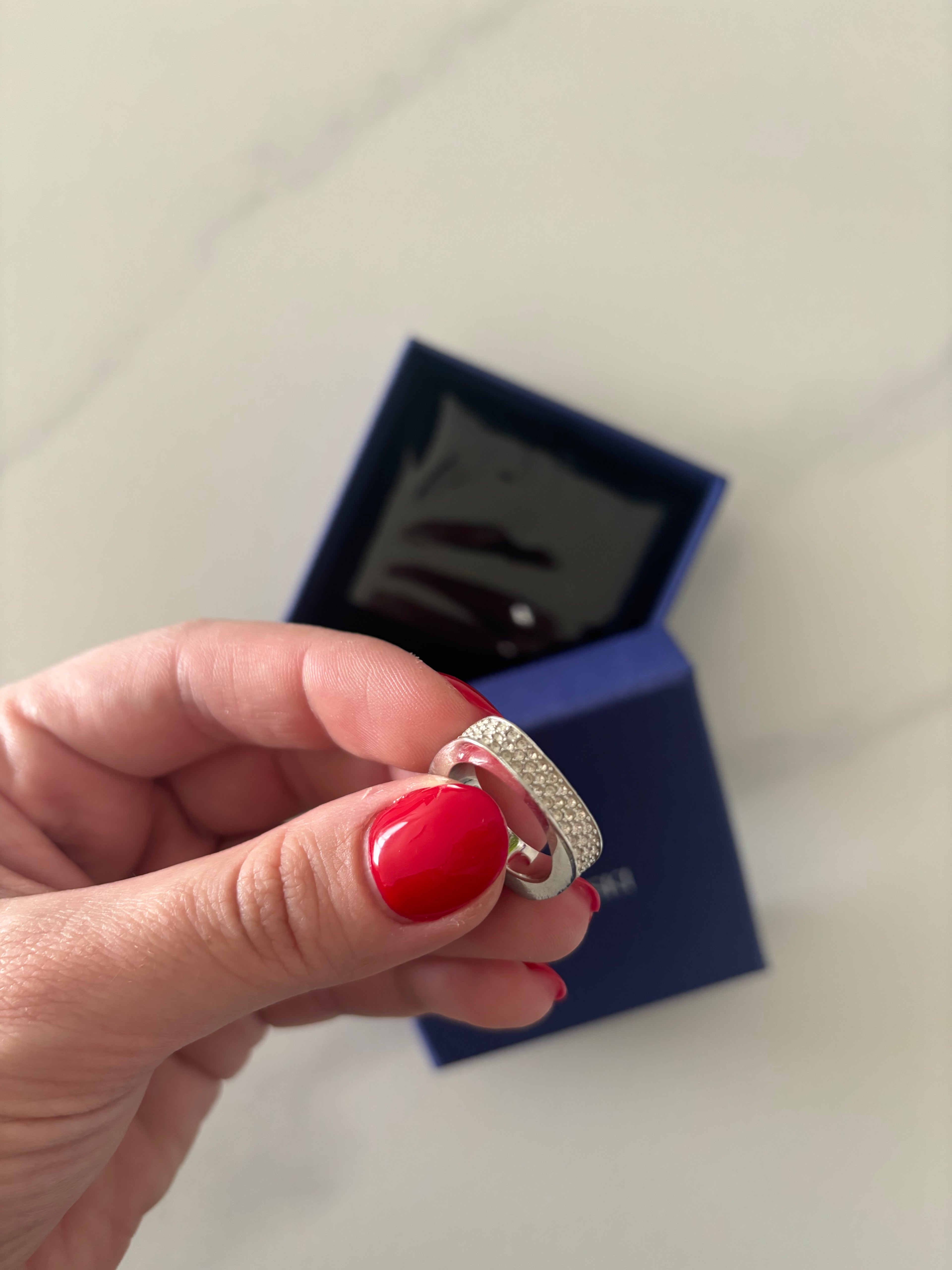 Bague Swarovski taille 52