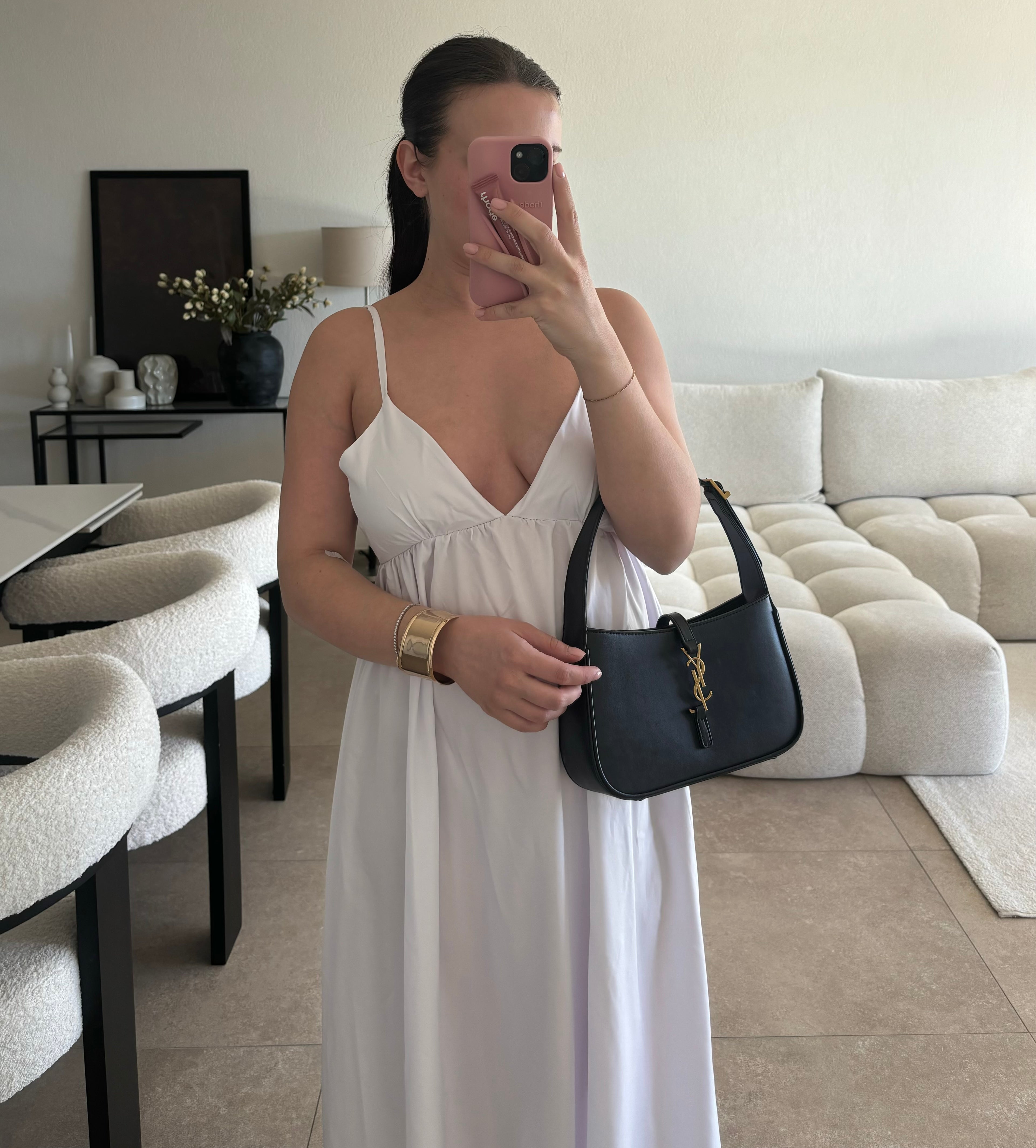 Robe taille S/M/L, dos nu