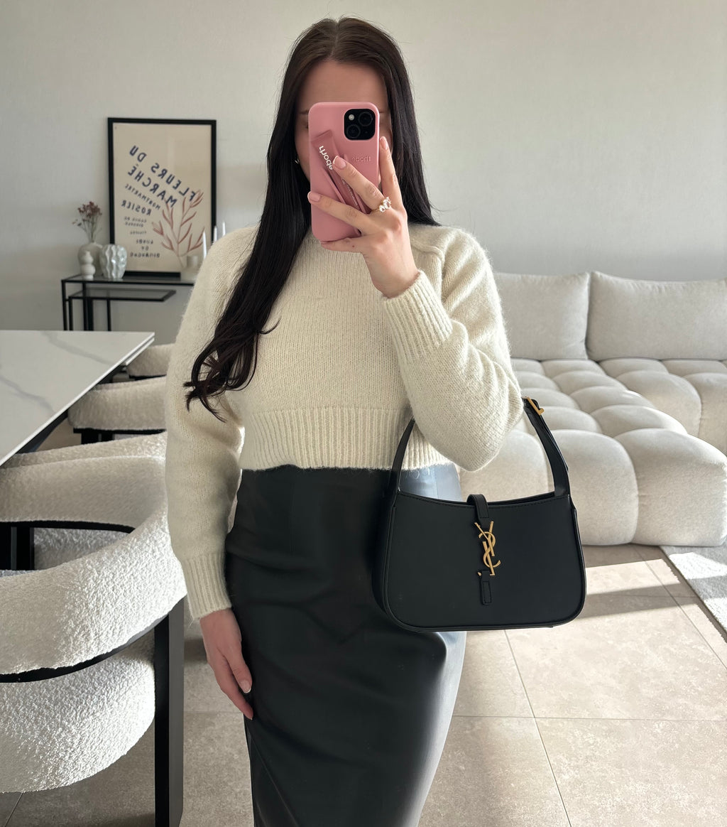 Jupe en similicuir taille M/L