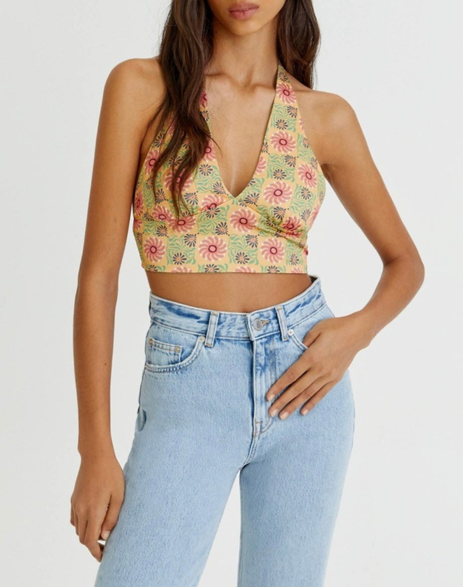 Top PULL AND BEAR taille M (neuf)