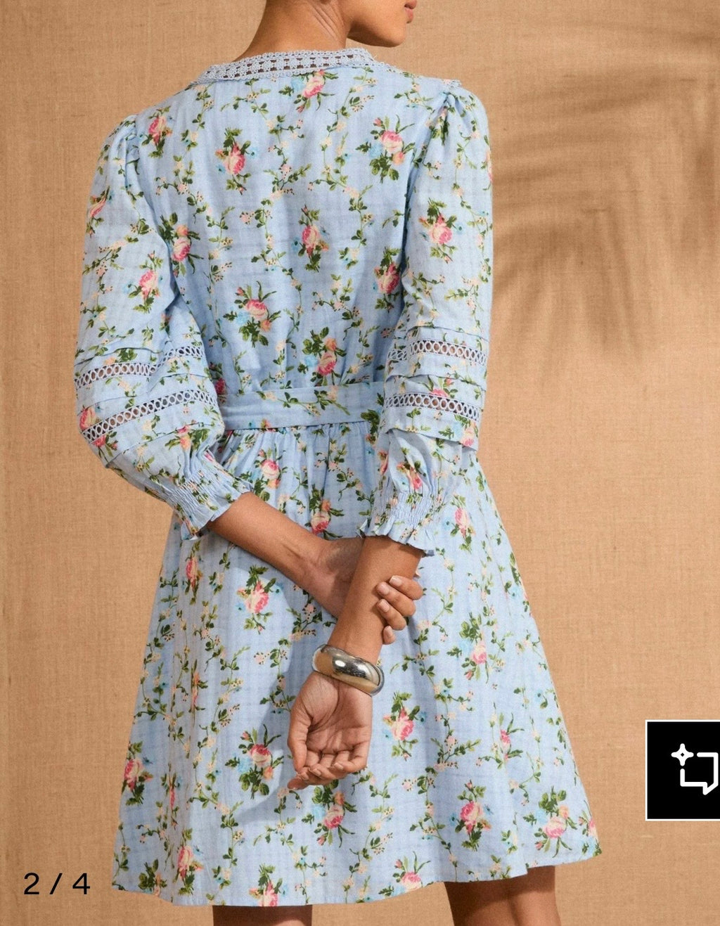 Robe avec ceinture Love&Roses taille XL