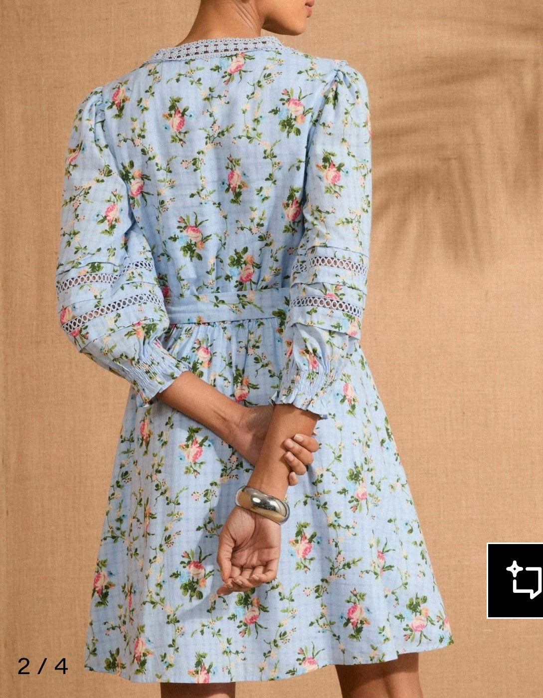 Robe avec ceinture Love&Roses taille XL