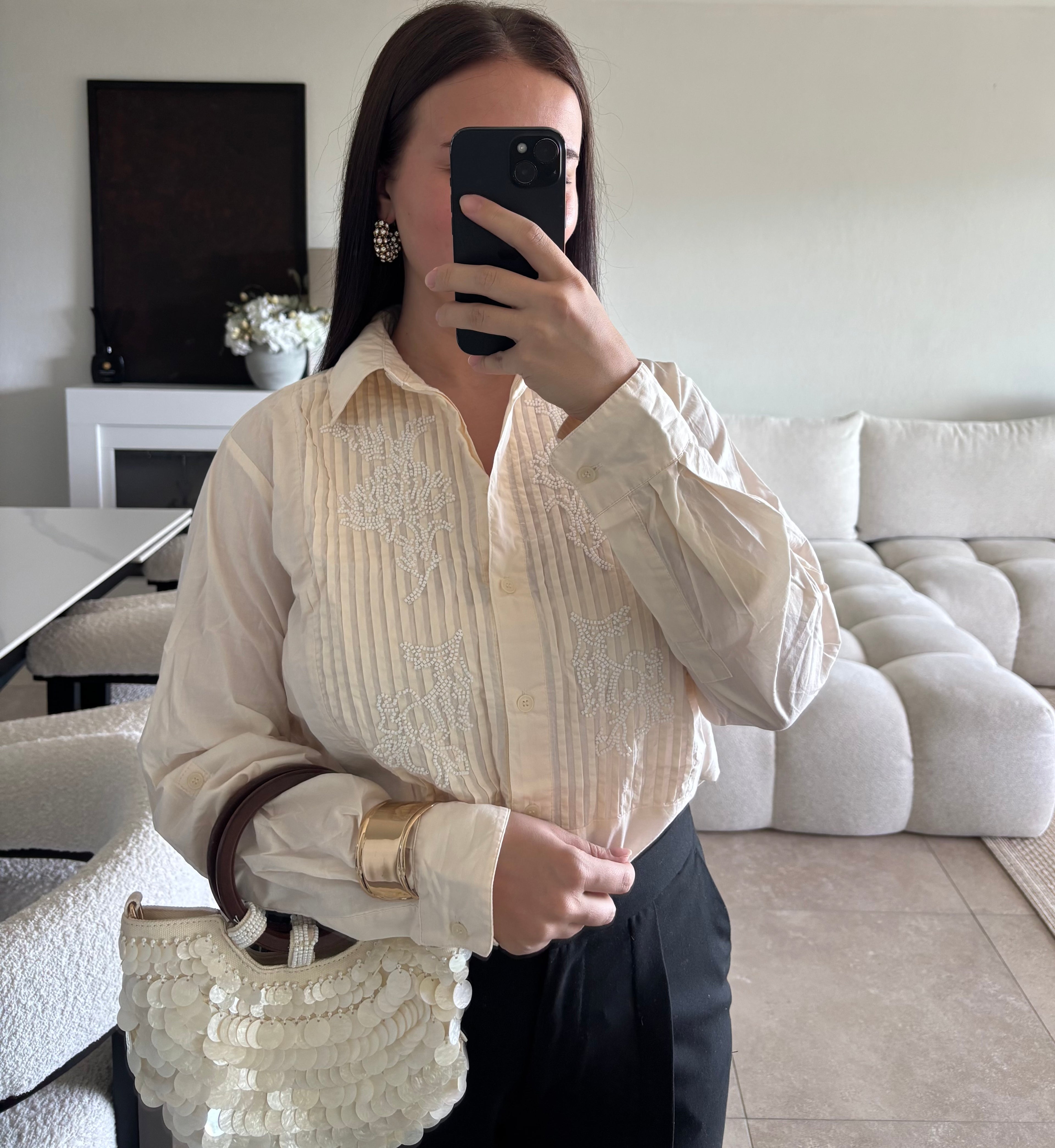 Blouse Zara taille XS (peut aller pour un S/M)