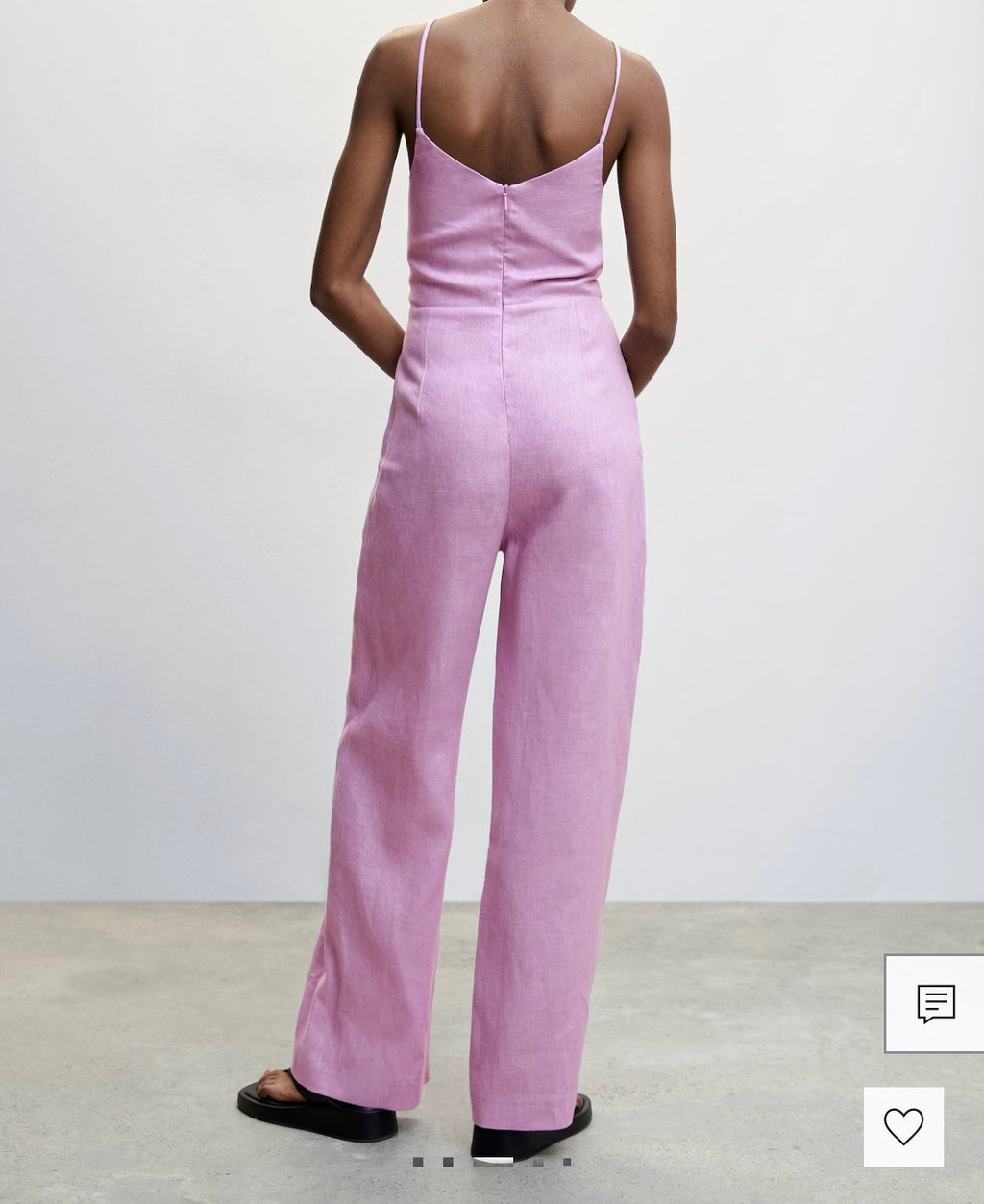 Combinaison en lin Mango taille M