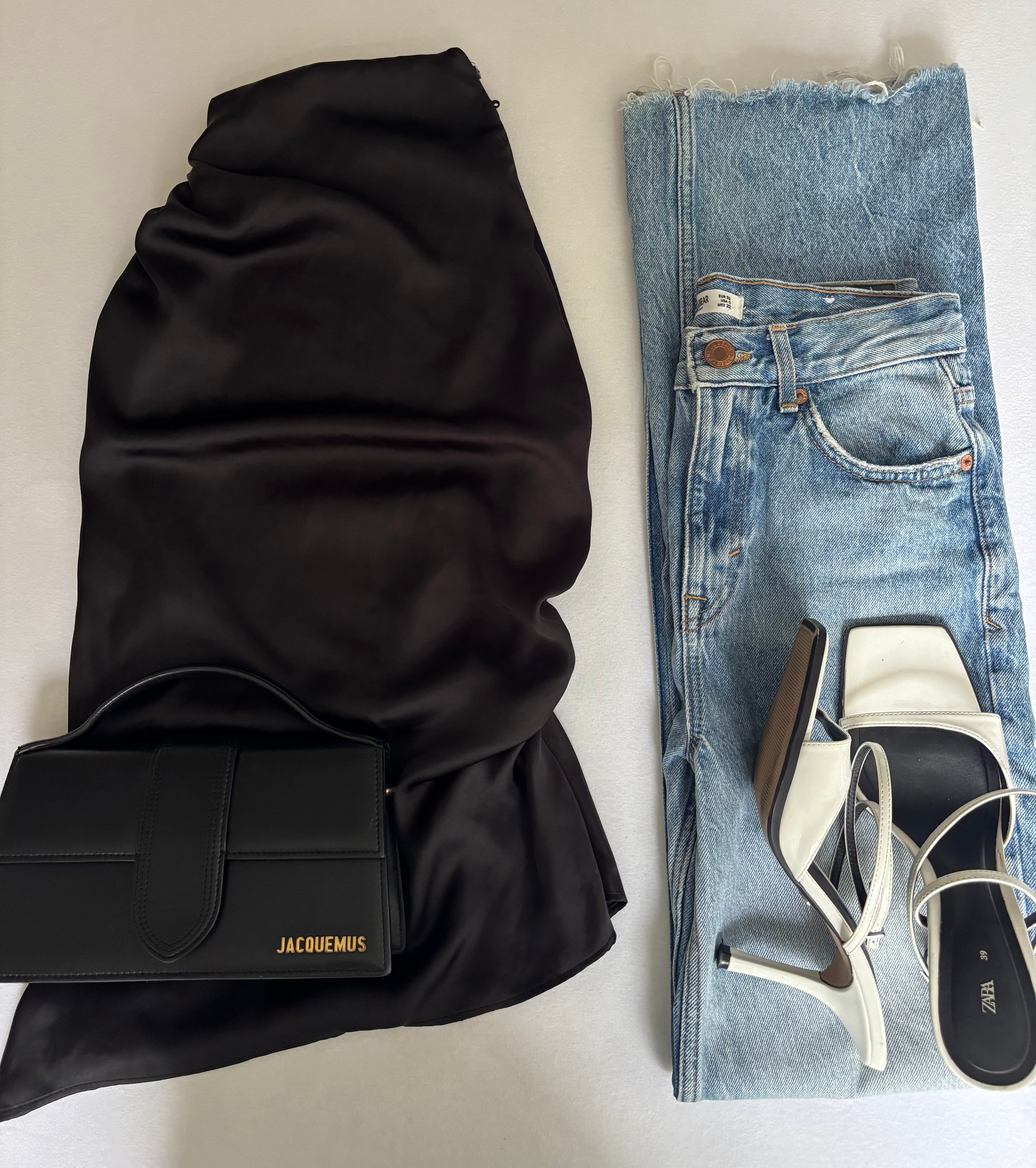 Haut Zara satiné taille S
