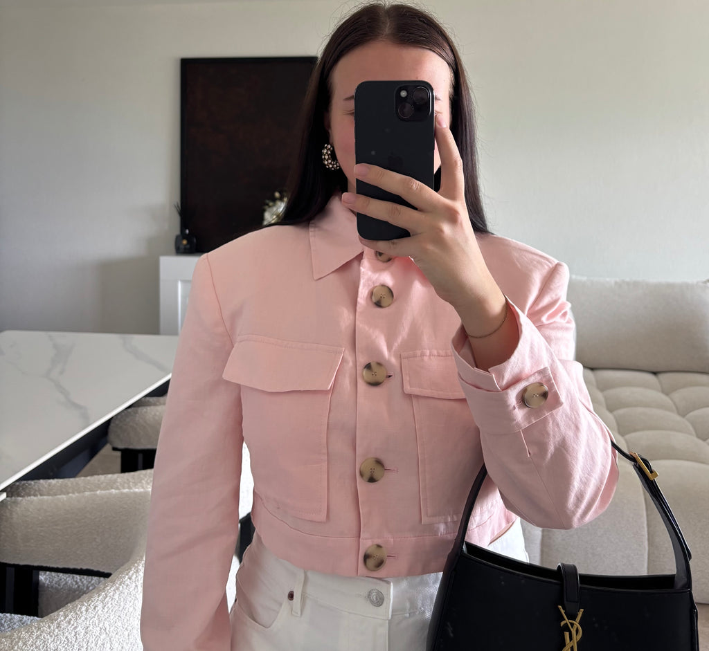 Veste en lin Zara taille M (neuve)