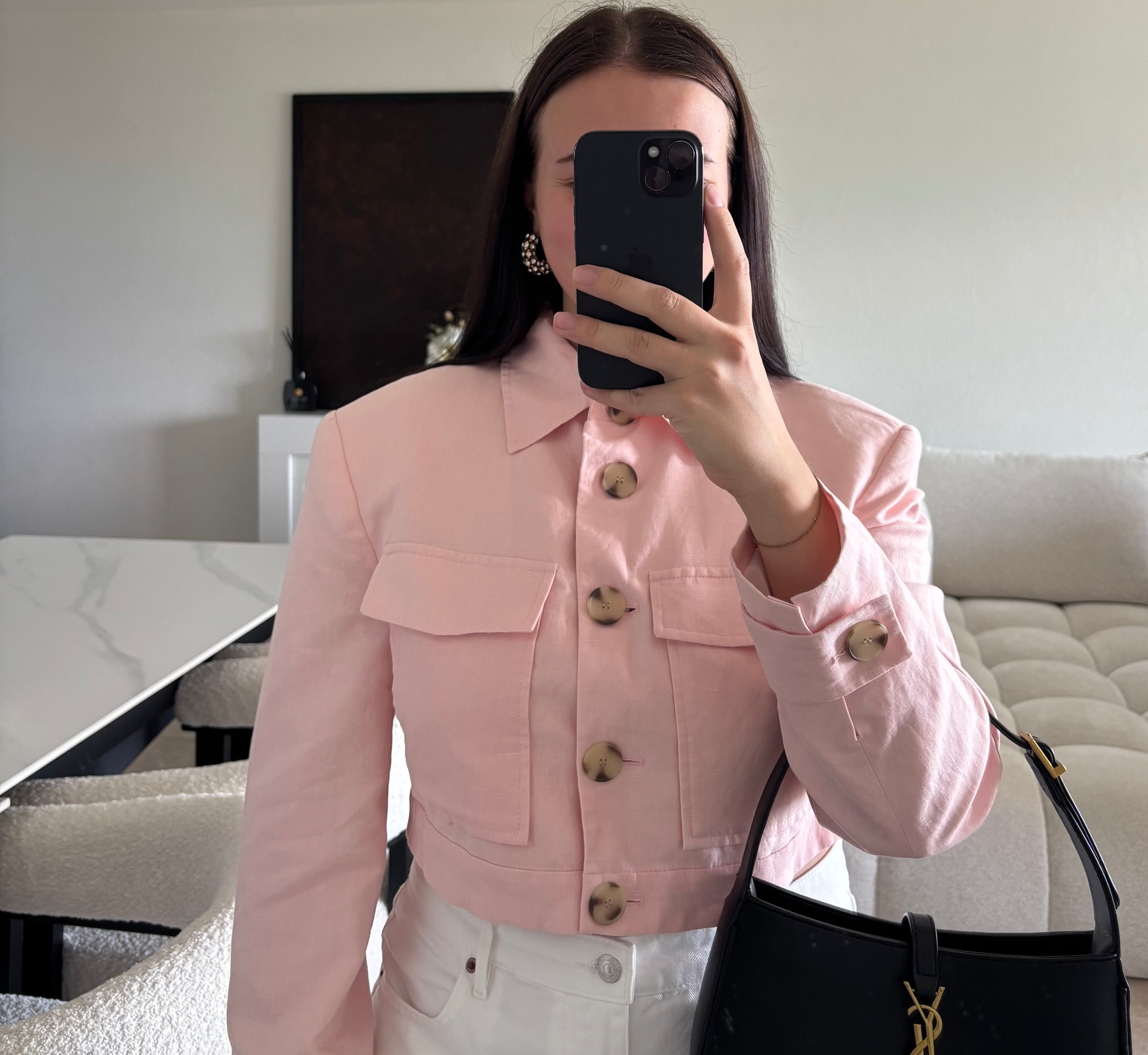 Veste en lin Zara taille M (neuve)