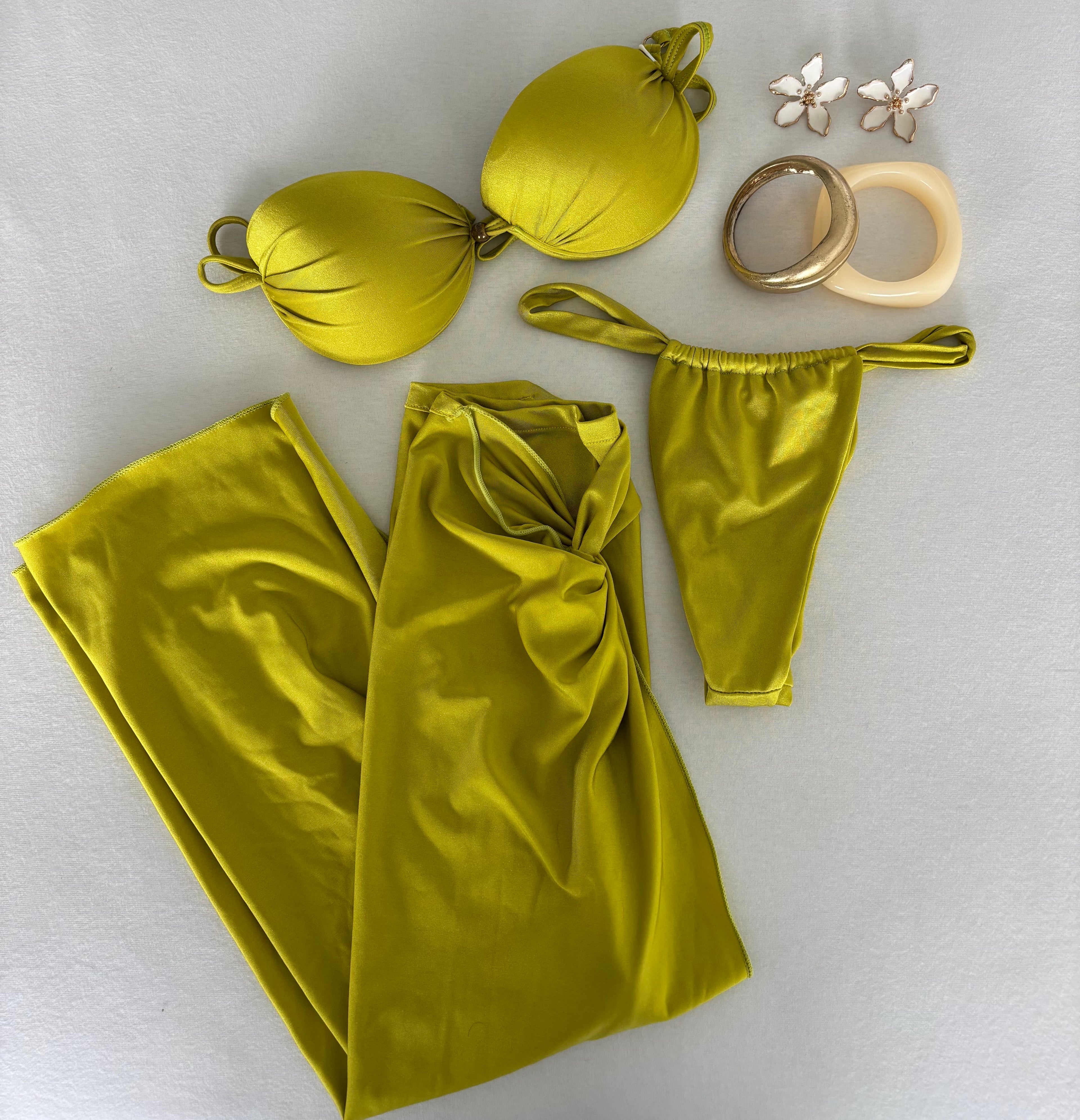 Maillot de bain 3 pièces taille XS