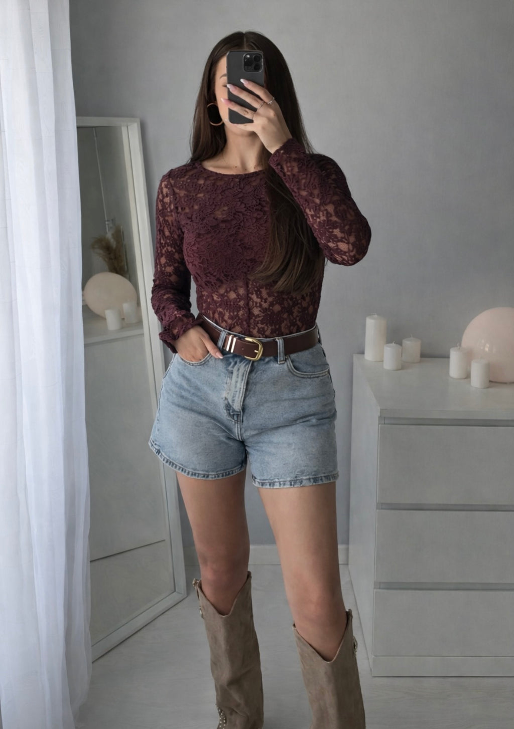 Body en dentelle taille M/L