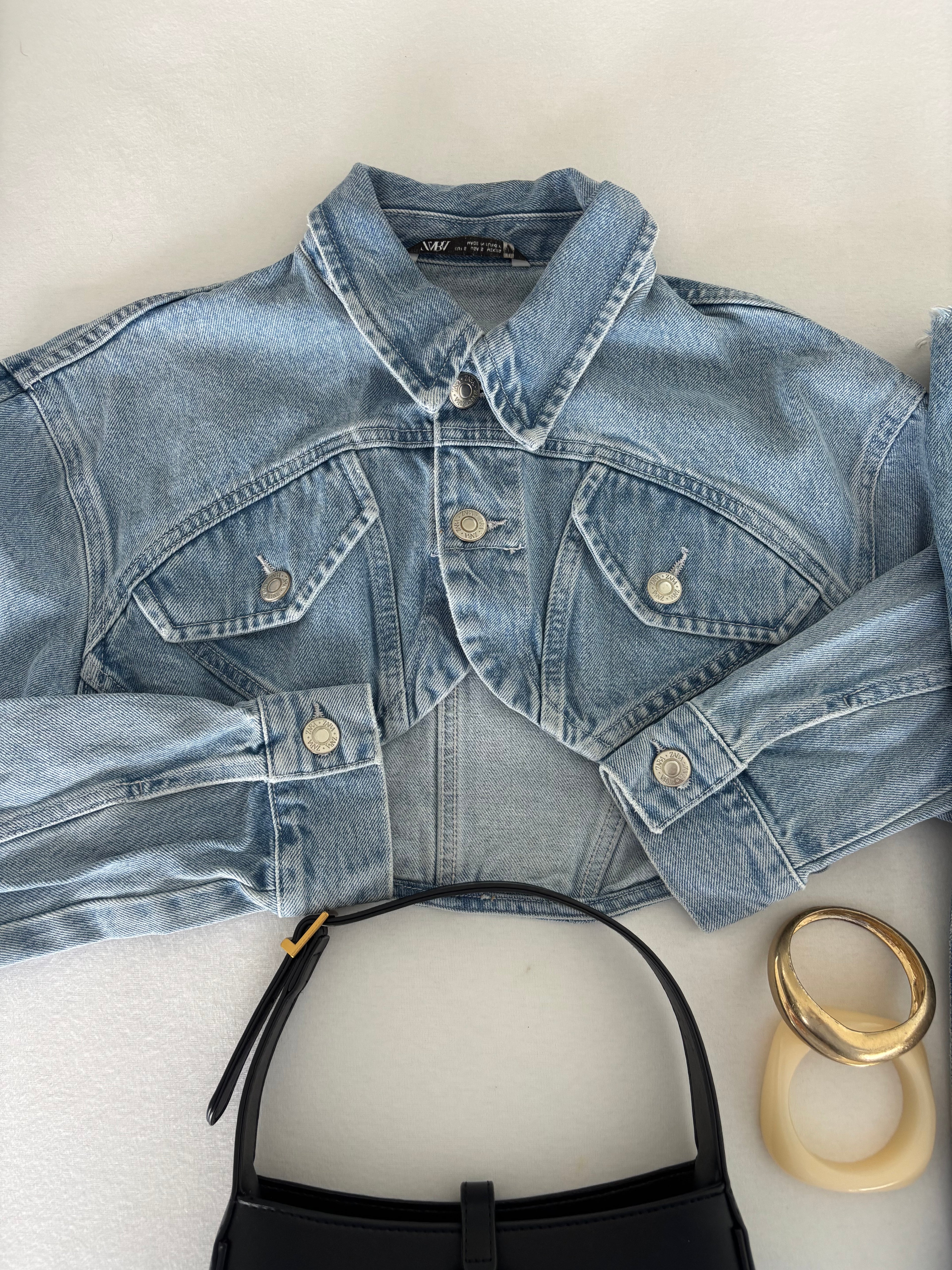 Veste en jeans Zara taille S
