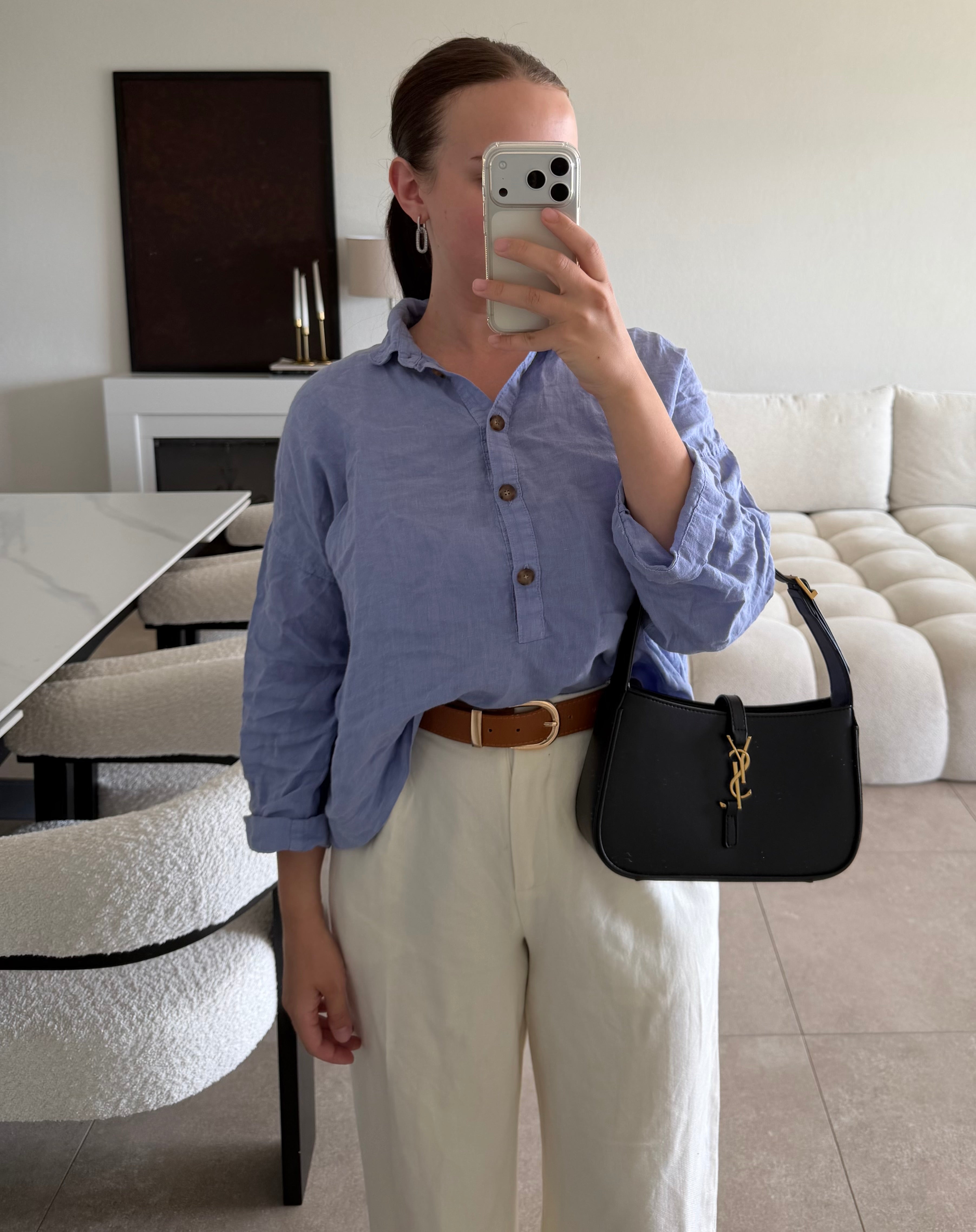 Blouse en lin Sacrécœur taille S