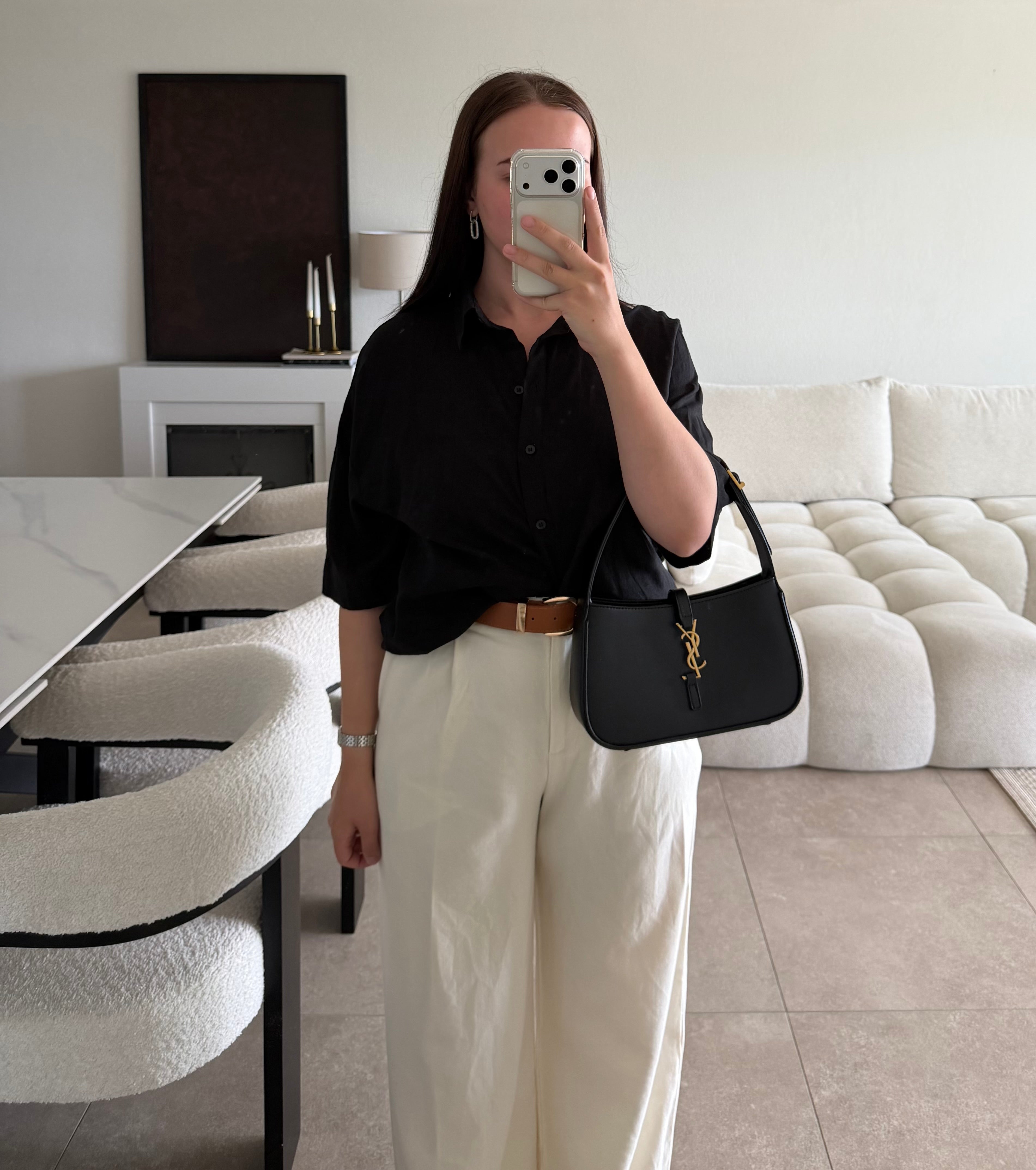 Blouse en lin H&M taille M