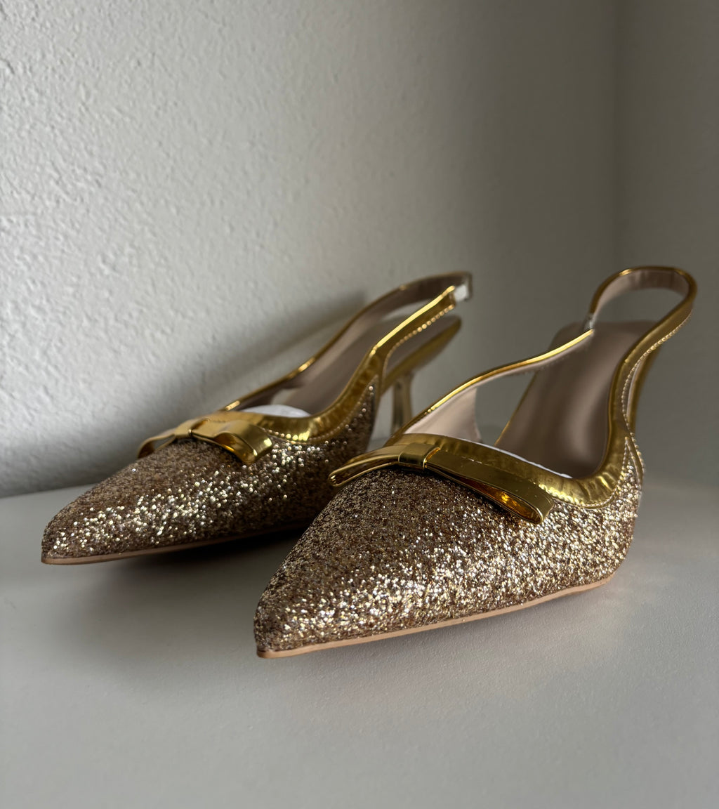 Escarpins à paillettes taille 43 (plutôt 41-42)