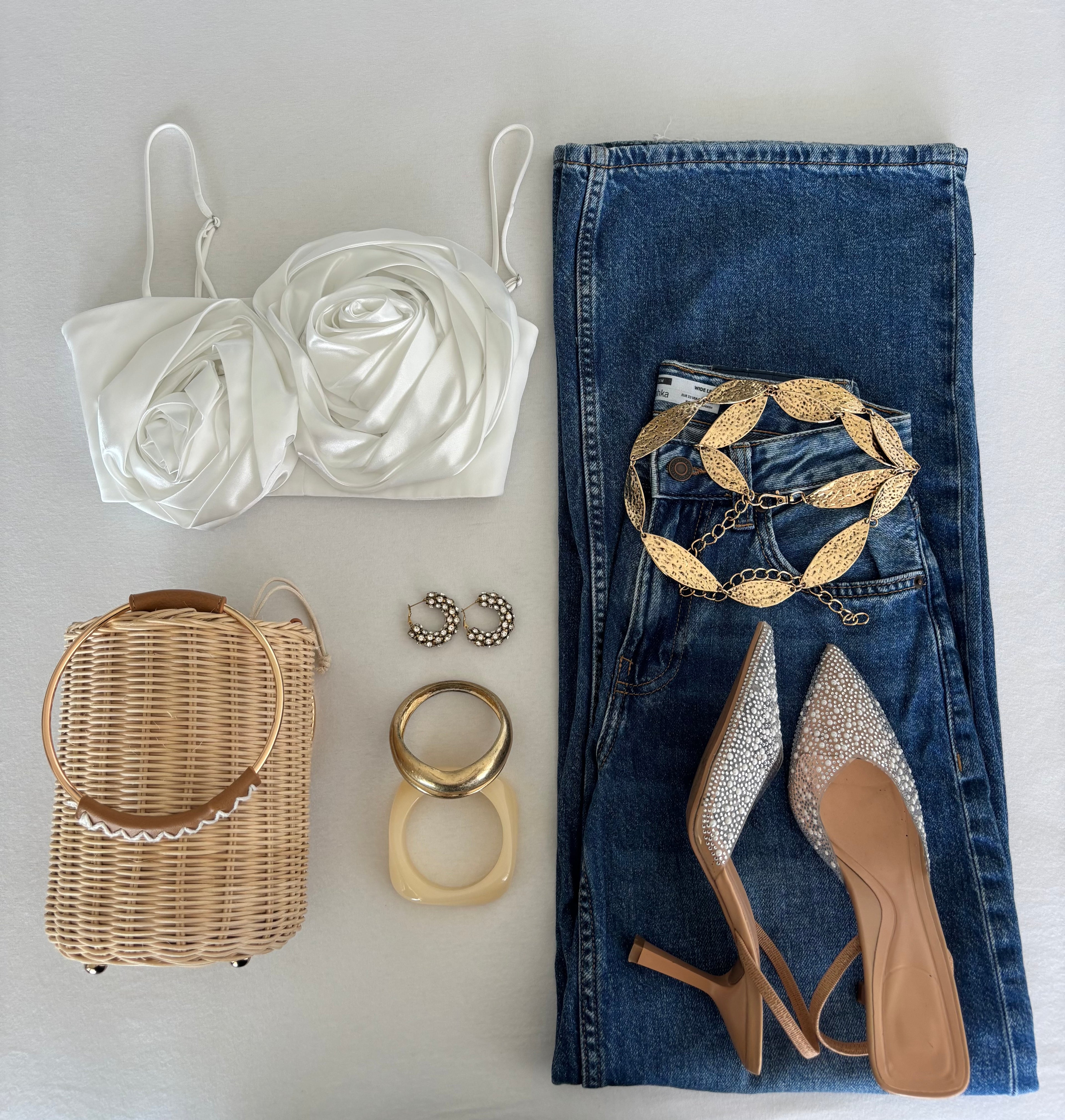 Jeans Bershka WIDE LEG taille 32