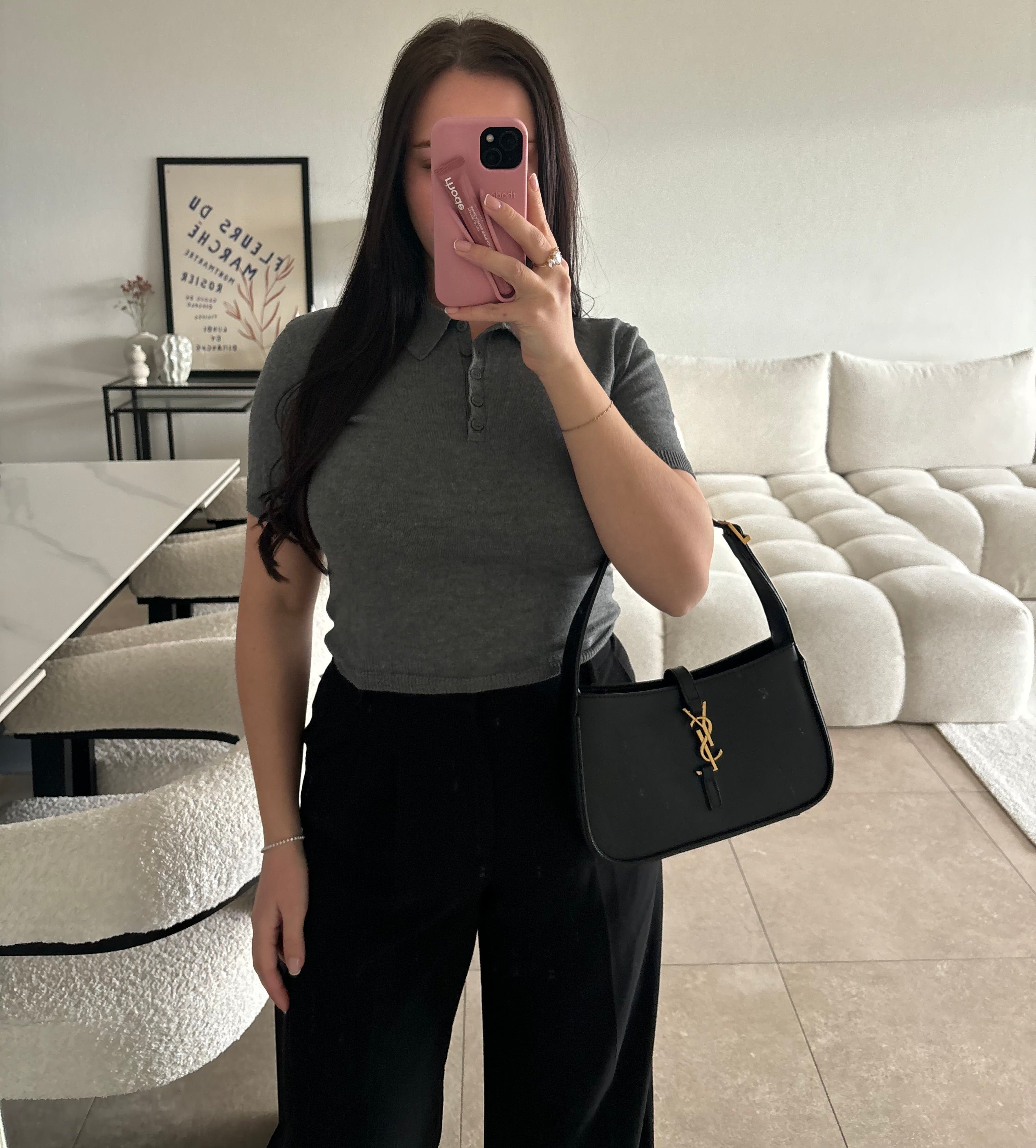 Haut avec col H&M taille S