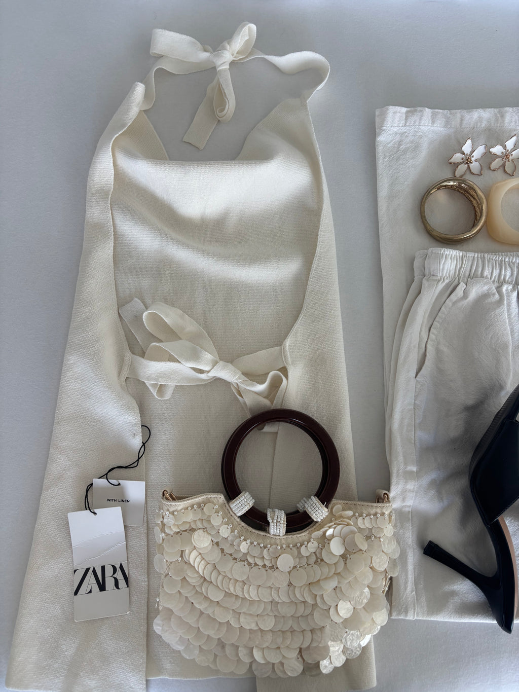 Haut Zara dos ouvert taille M (neuf)