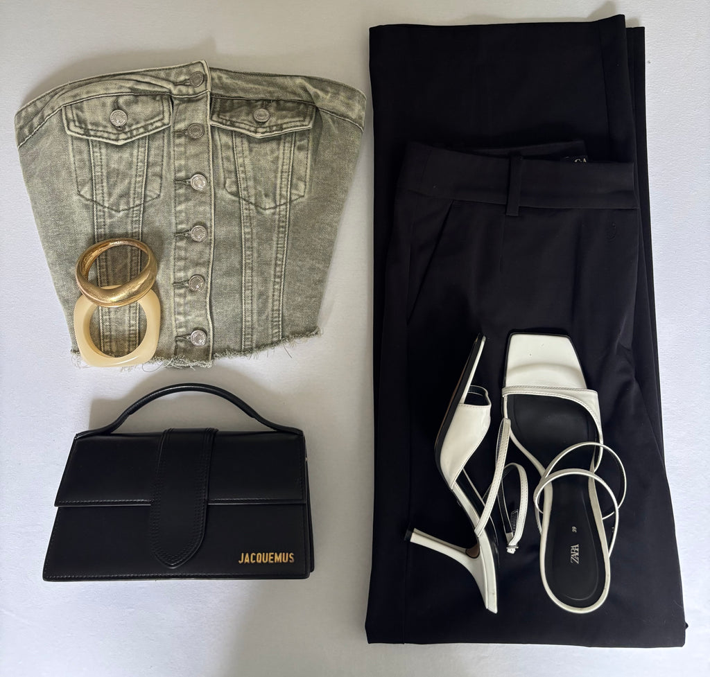 Pantalon noir taille L